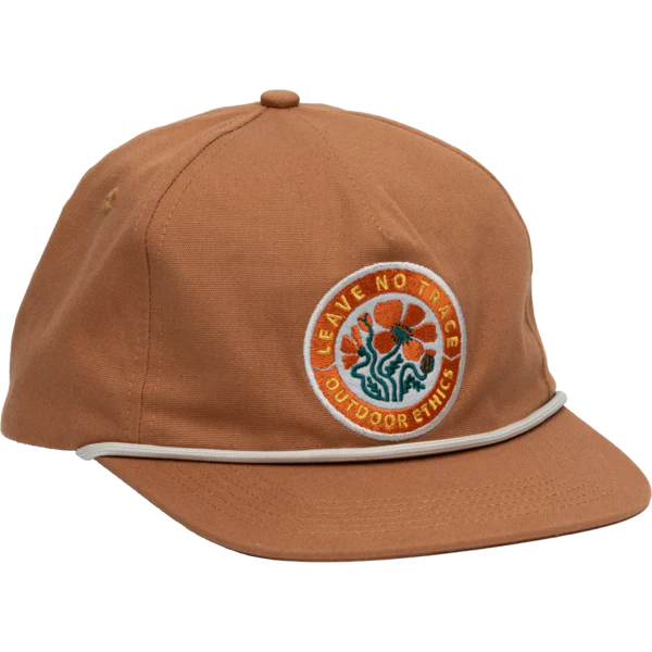 Leave No Trace Outdoor Ethics 5-Panel Hat - Image 1