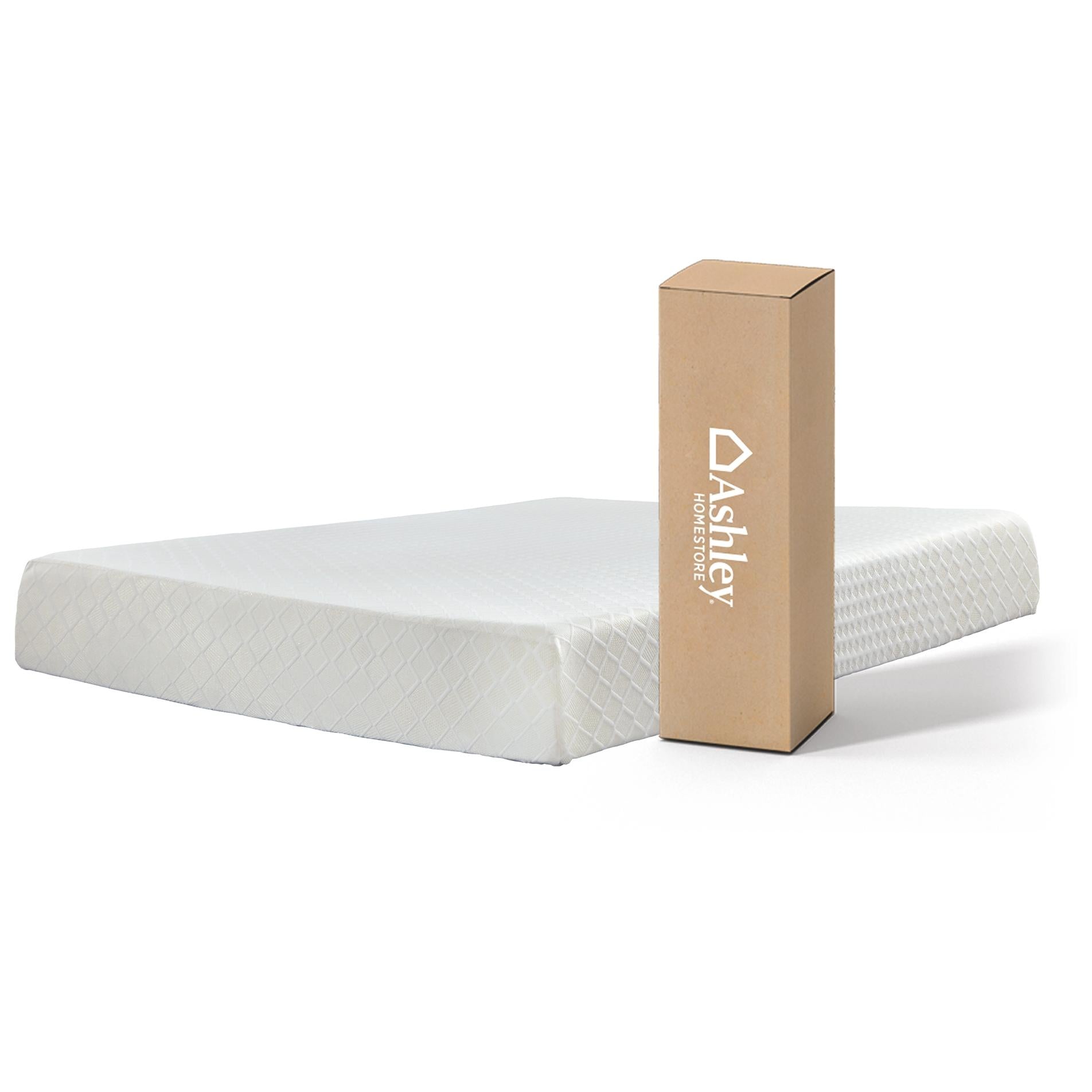 Sierra Sleep 10 Inch Chime Memory Foam M69911 Twin Mattress - Image 1