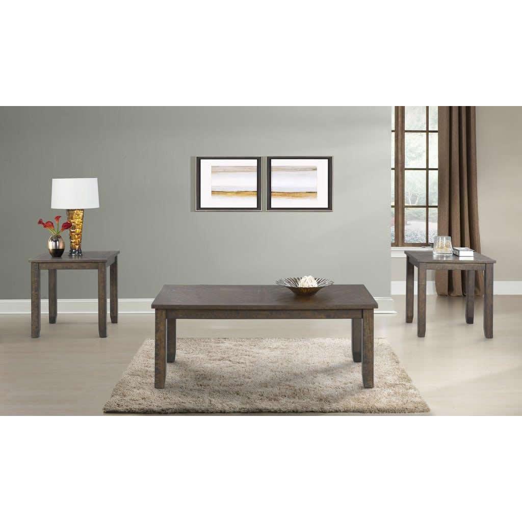 Elements International Jax Occasional Table Set TJX100OT