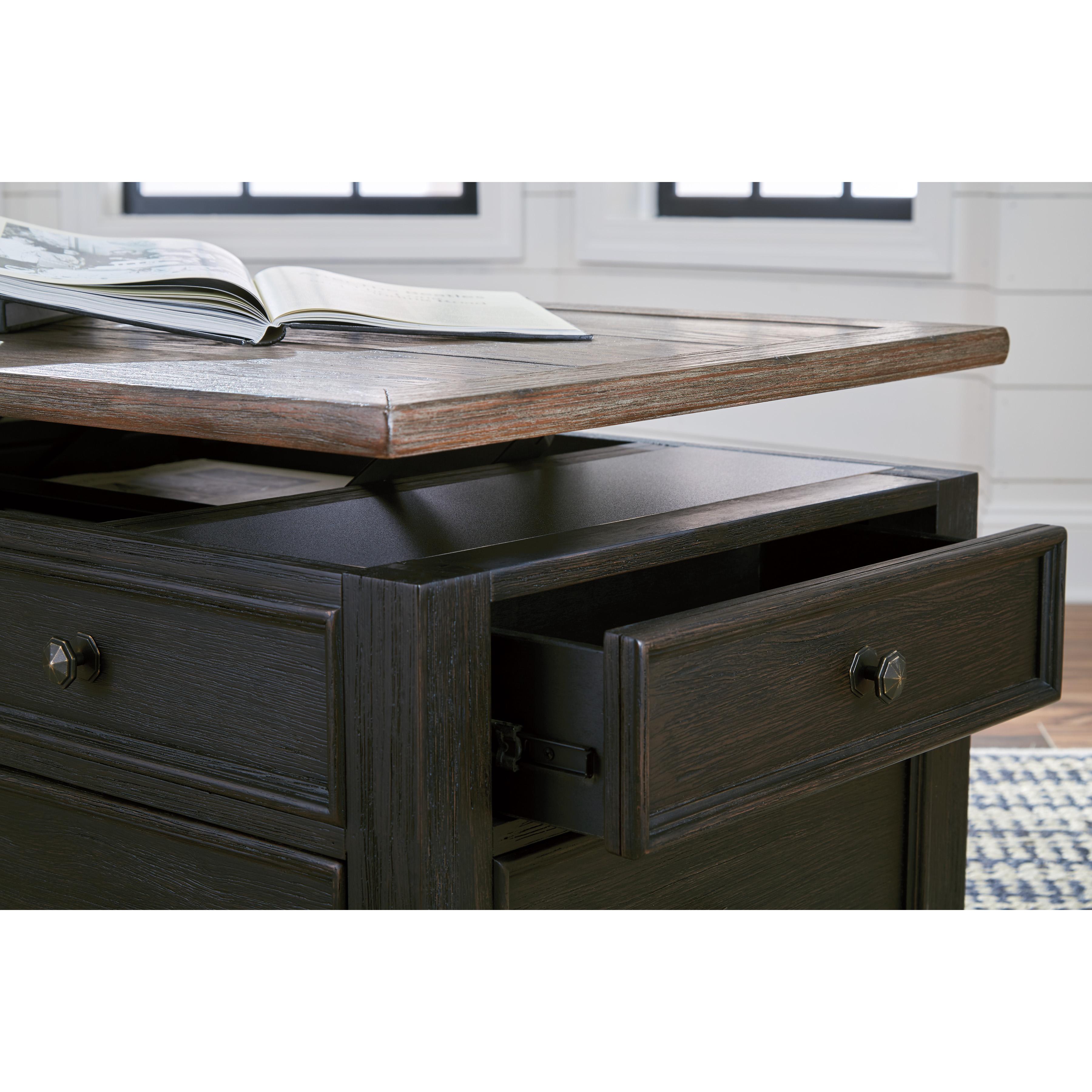 Signature Design by Ashley Tyler Creek Lift Top Cocktail Table T736-20 - Image 3