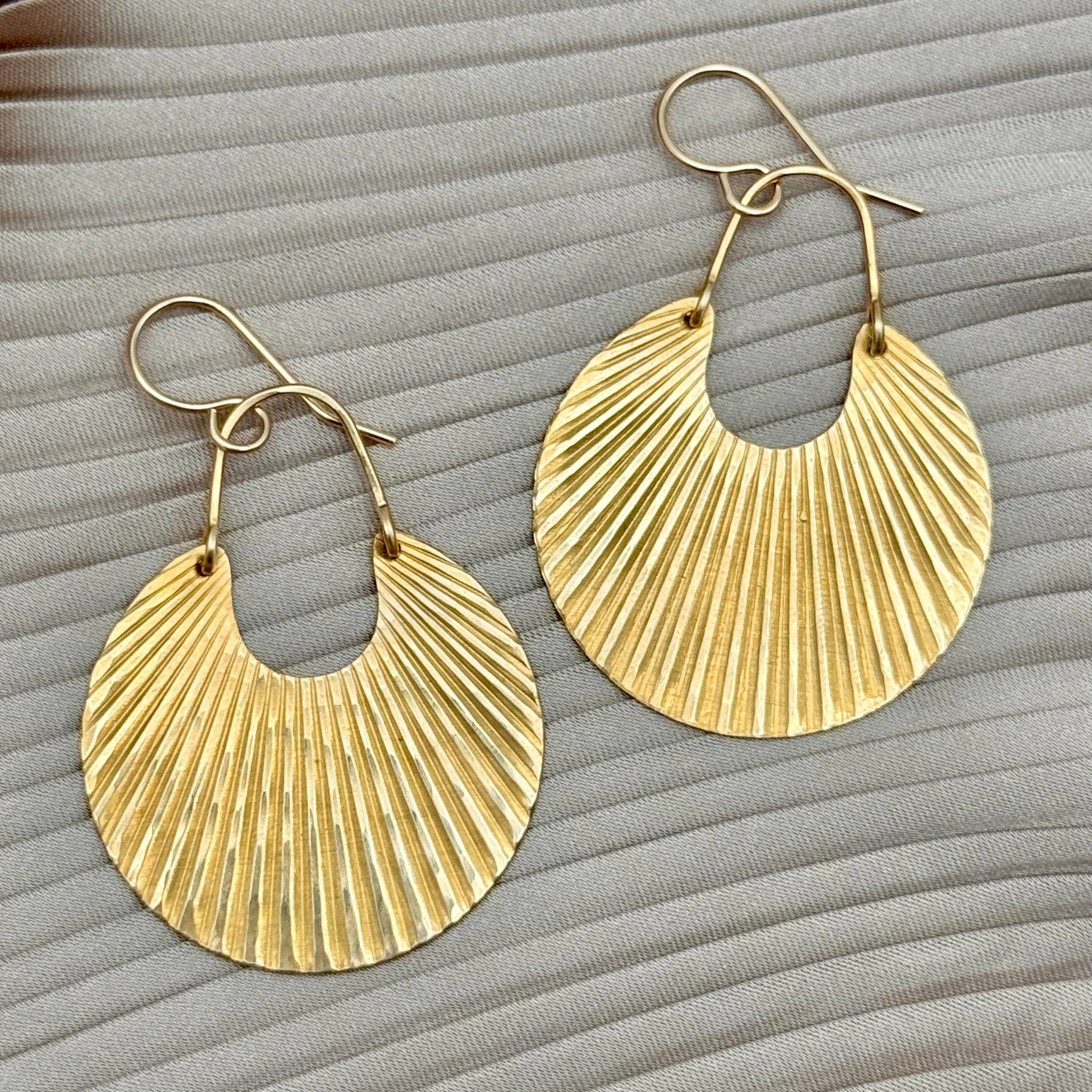 Handmade Hearth Earrings - Image 2