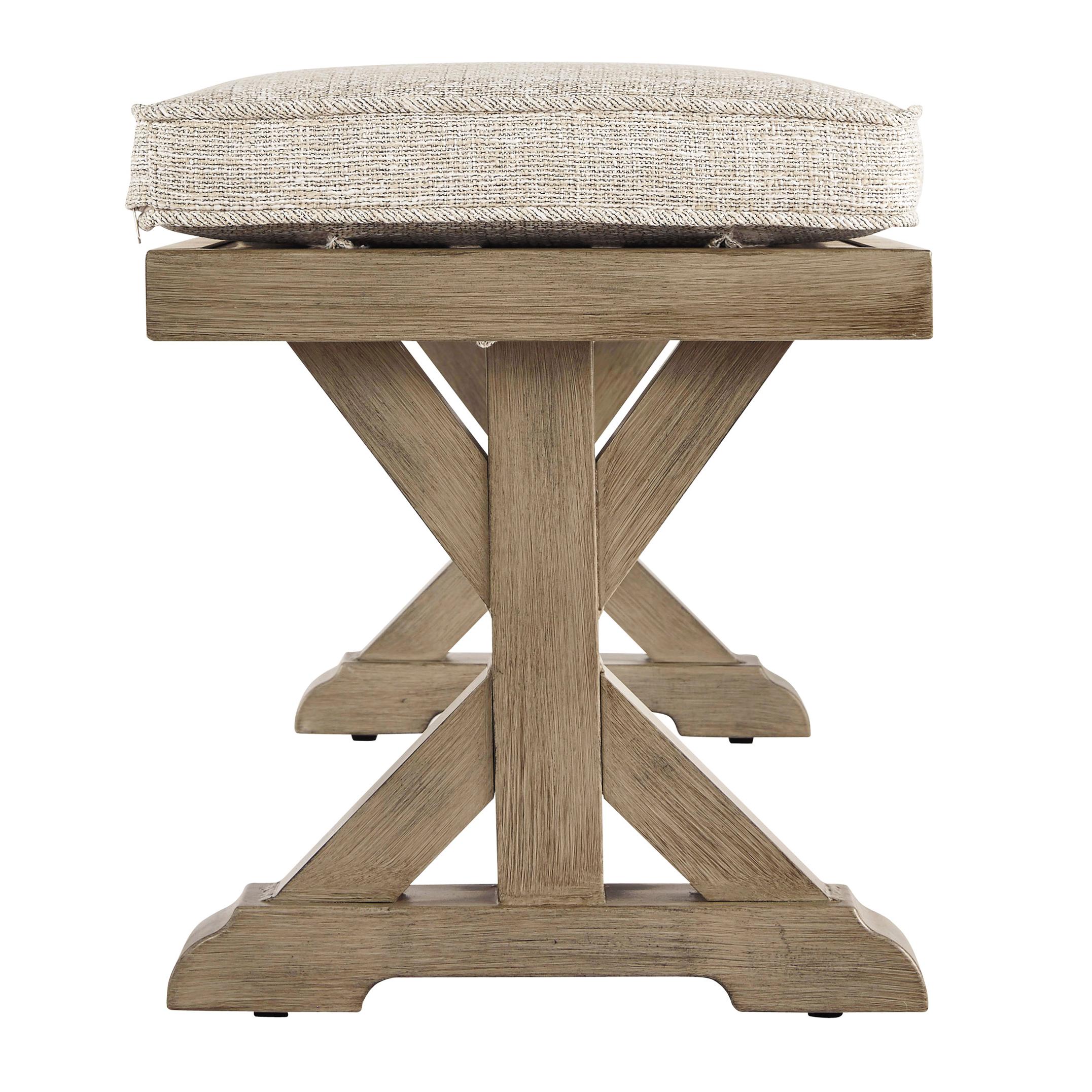 Signature Design by Ashley Beachcroft P791-600 Bench with Cushion - Image 3