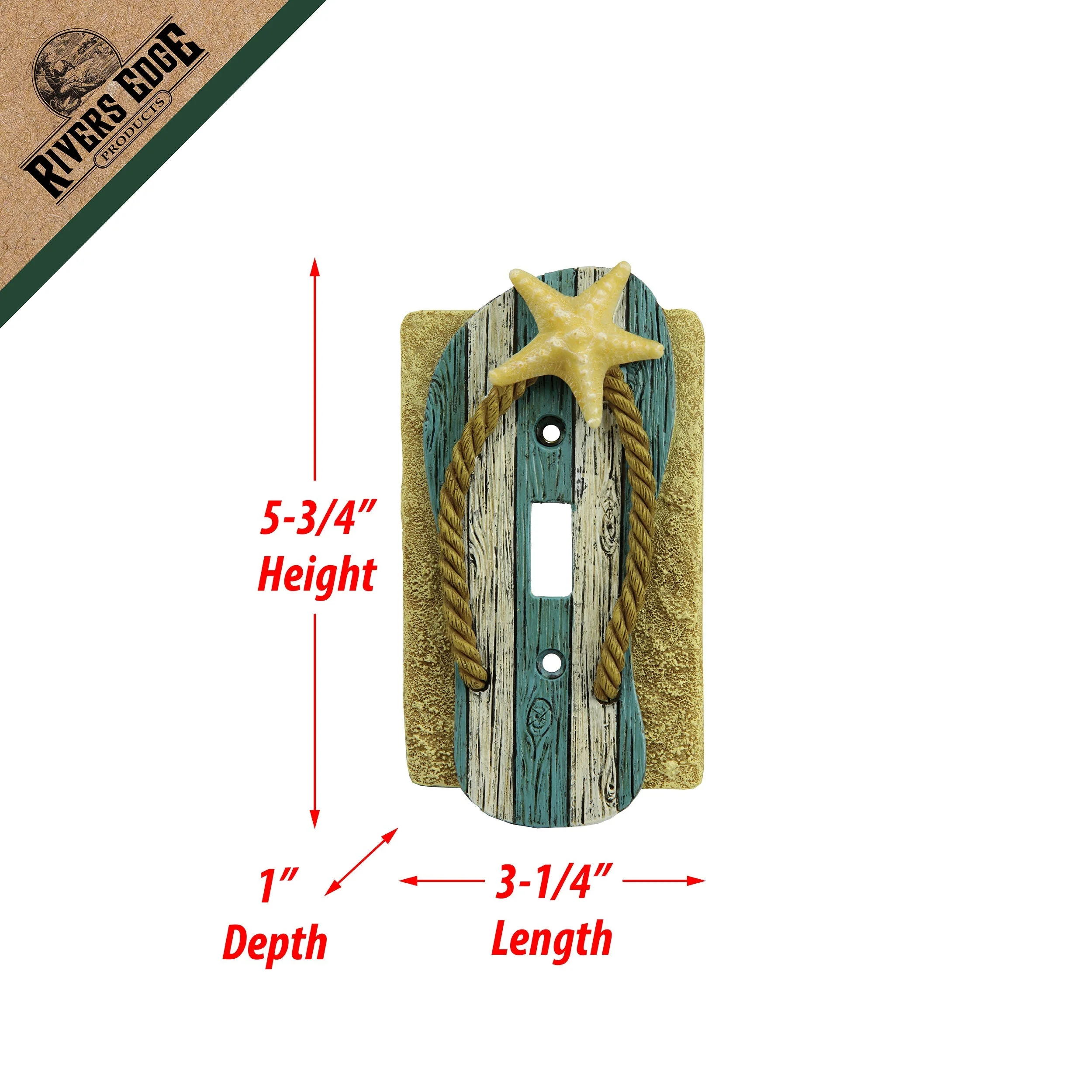 Electrical Cover Plate Single Switch-Beach - Image 3