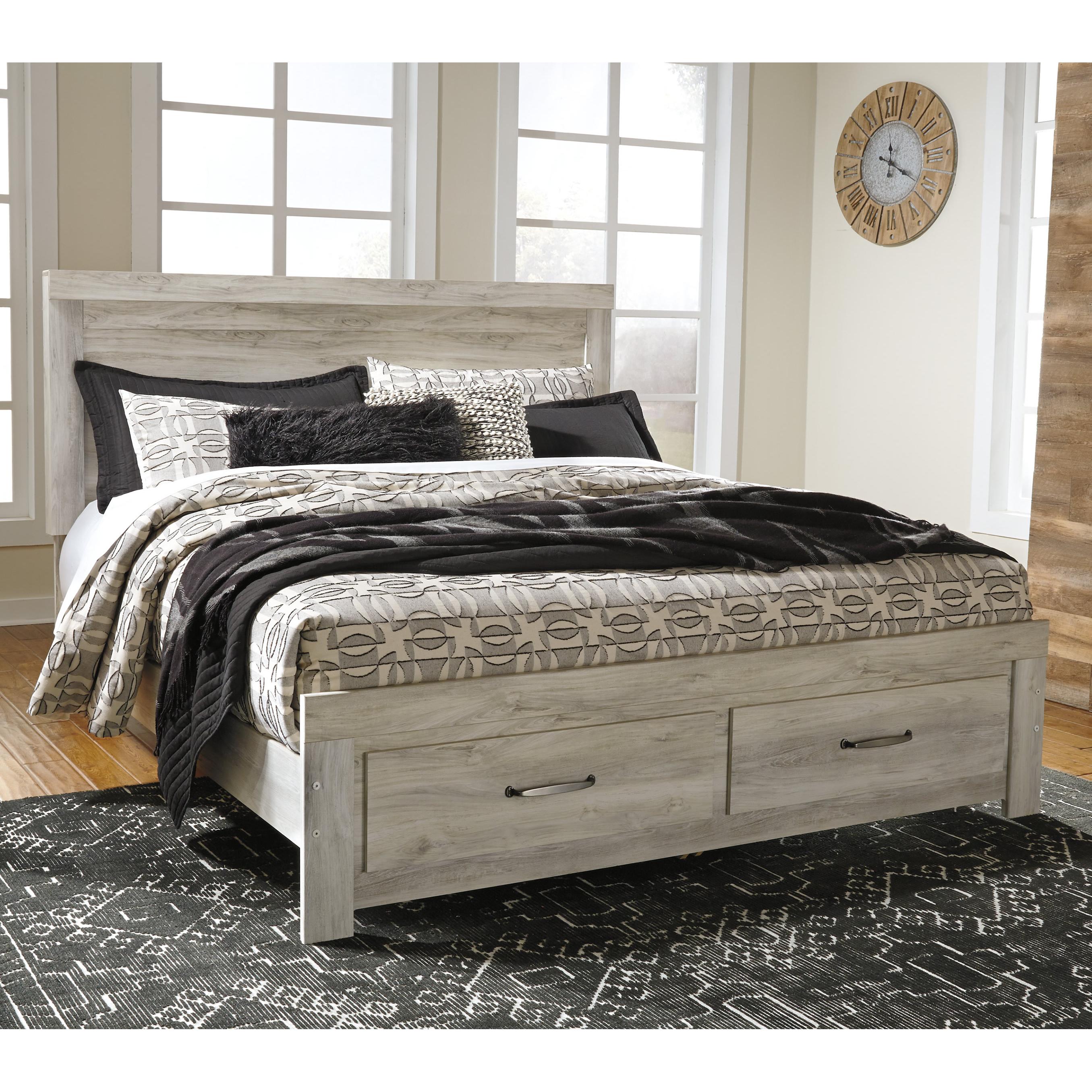 Signature Design by Ashley Bellaby King Platform Bed with Storage B331-58/B331-56S/B331-95/B100-14 - Image 2