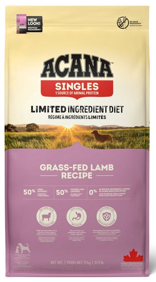 Acana Singles Grass-Fed Lamb 17kg - Image 1