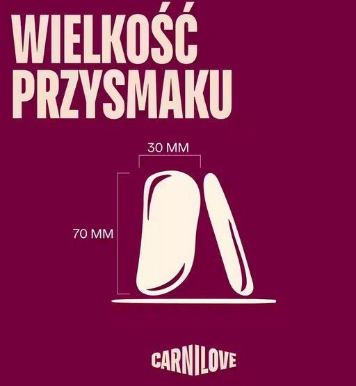 Carnilove Dog Jerky Lamb & Salmon - jagnięcina i łosoś 100g - Image 3