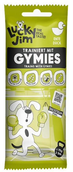Lucky jim gymies - miękki przysmak treningowy z kaczką - 75 g - Image 2