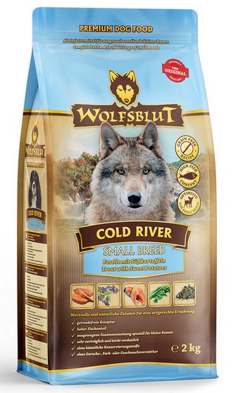 Wolfsblut cold river small - rybna receptura bez zbóż dla małych ras - Image 1