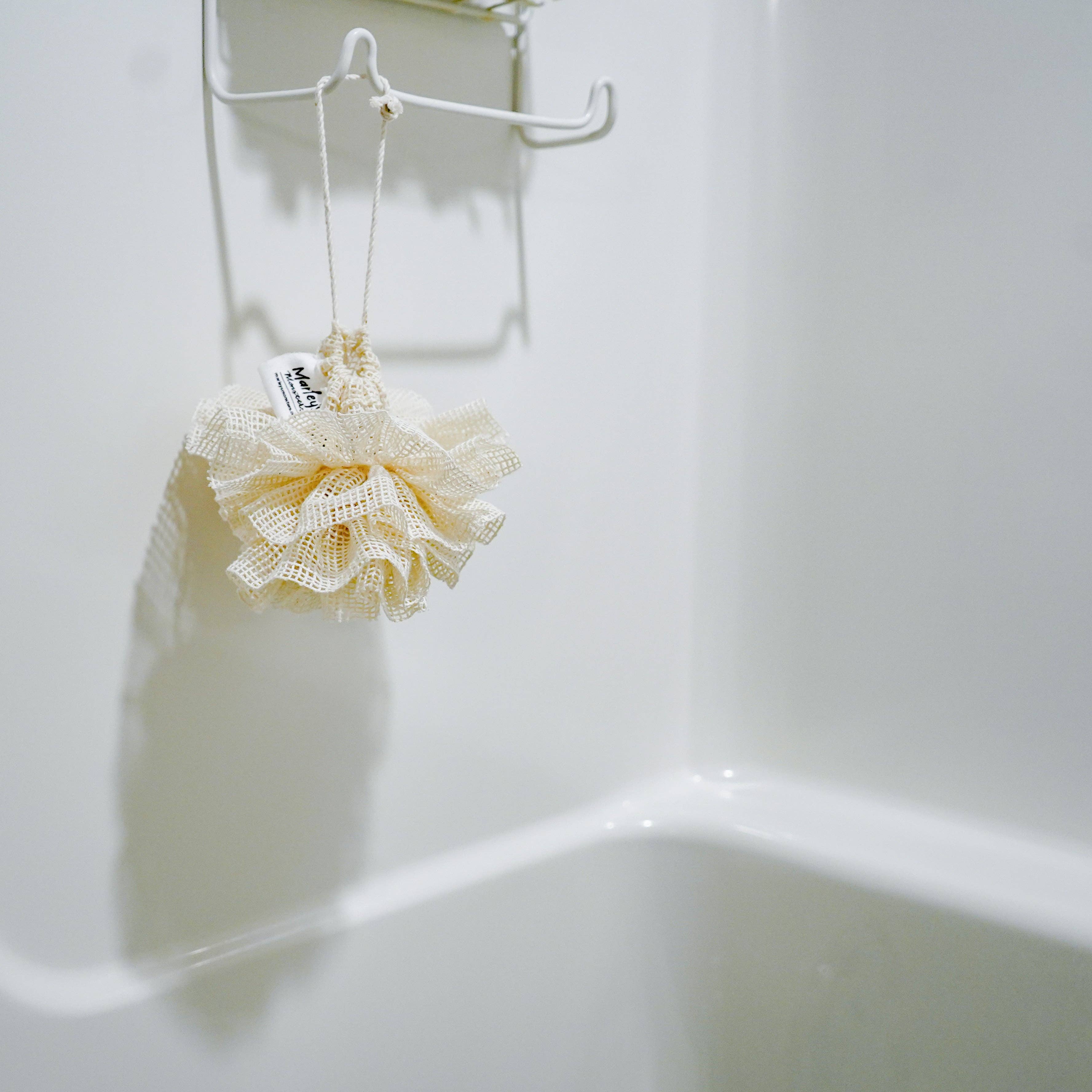 Soap Saver Pouf: Organic Cotton - Image 3