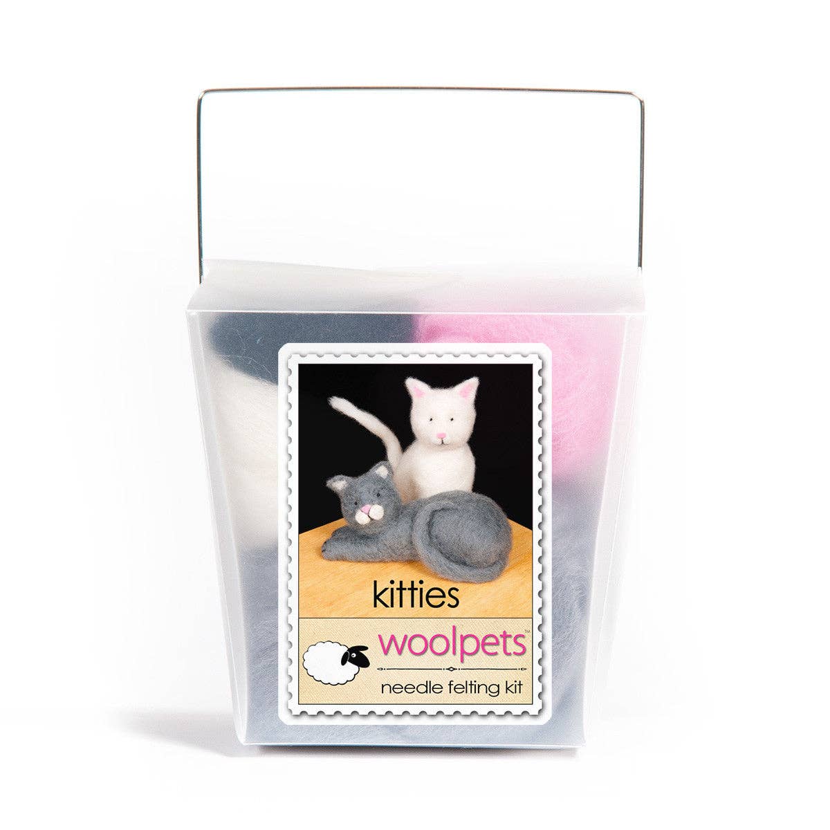 Kitties Needle Felting Kit - Image 1