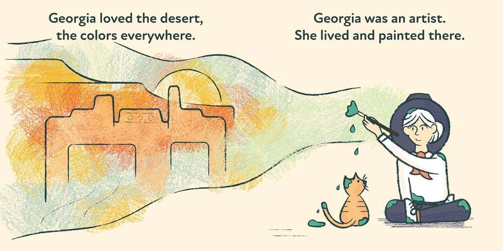 Little Naturalists: Georgia O'Keeffe Loved the Desert - Image 2