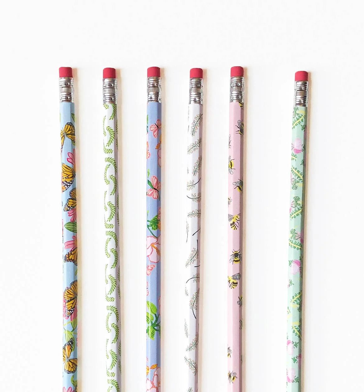 Flowery Garden Pencil Set - Image 1