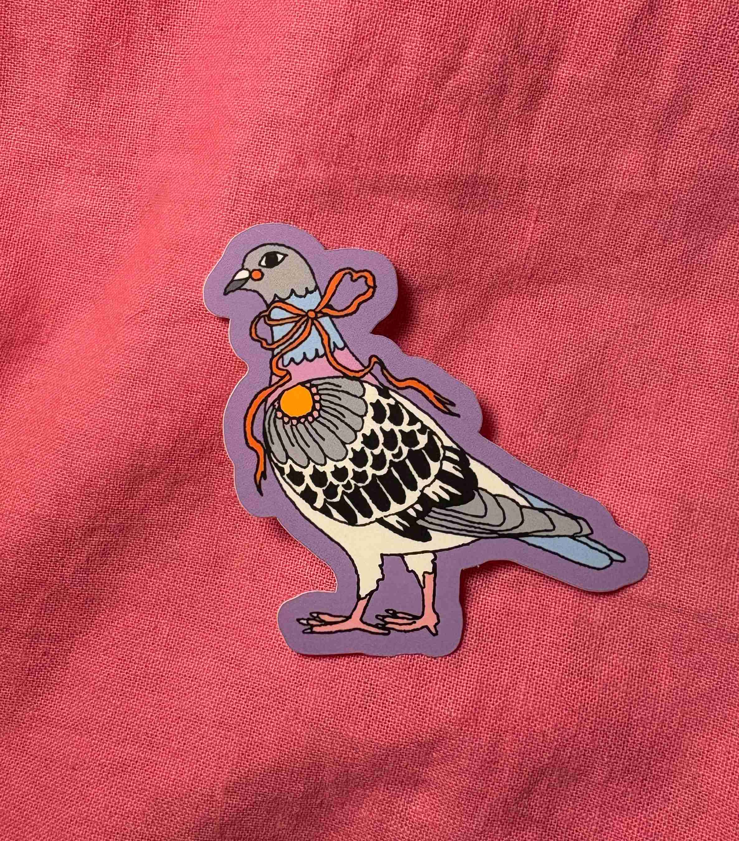 Sticker - Silly Pigeon - Image 1