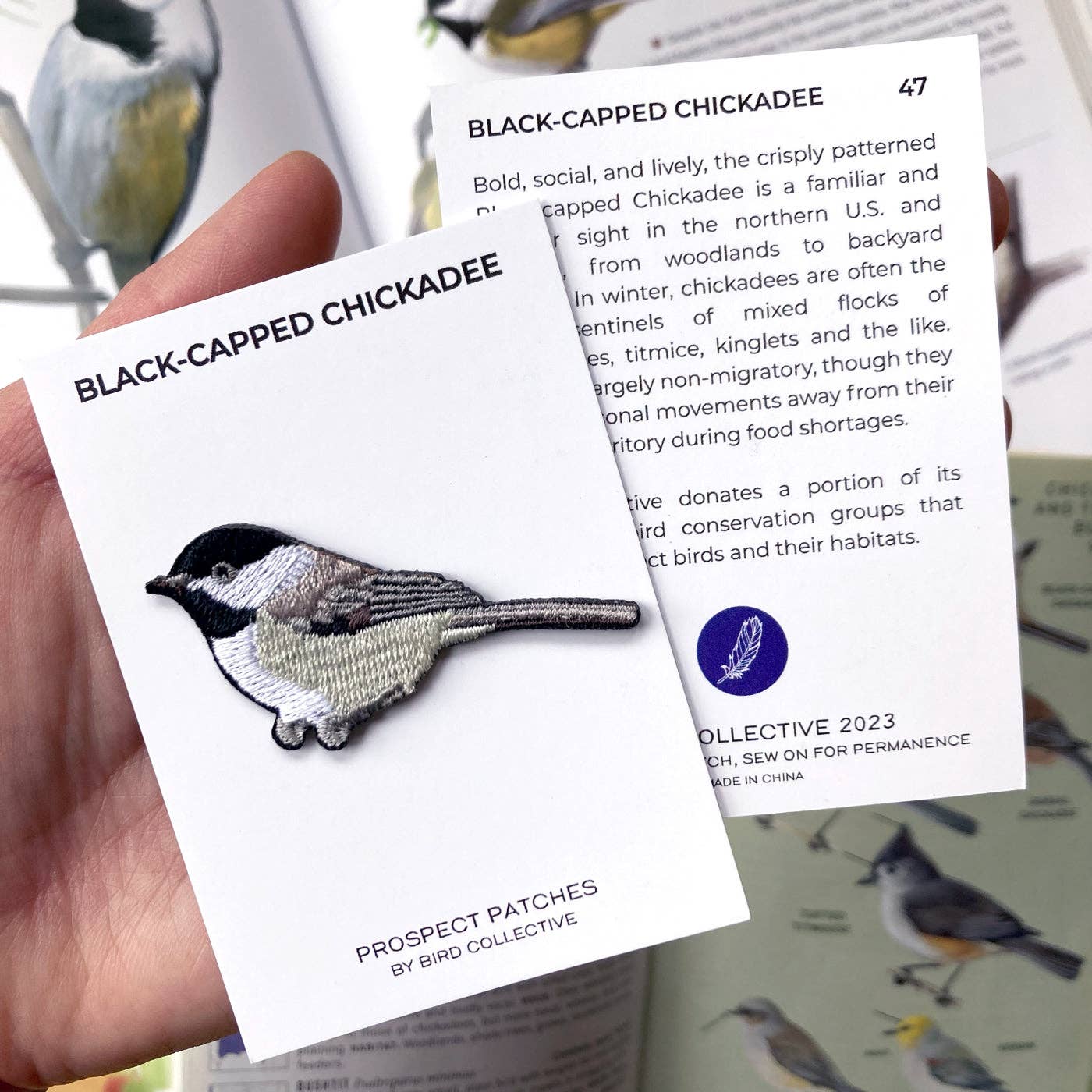 Black-capped Chickadee Patch - Image 2