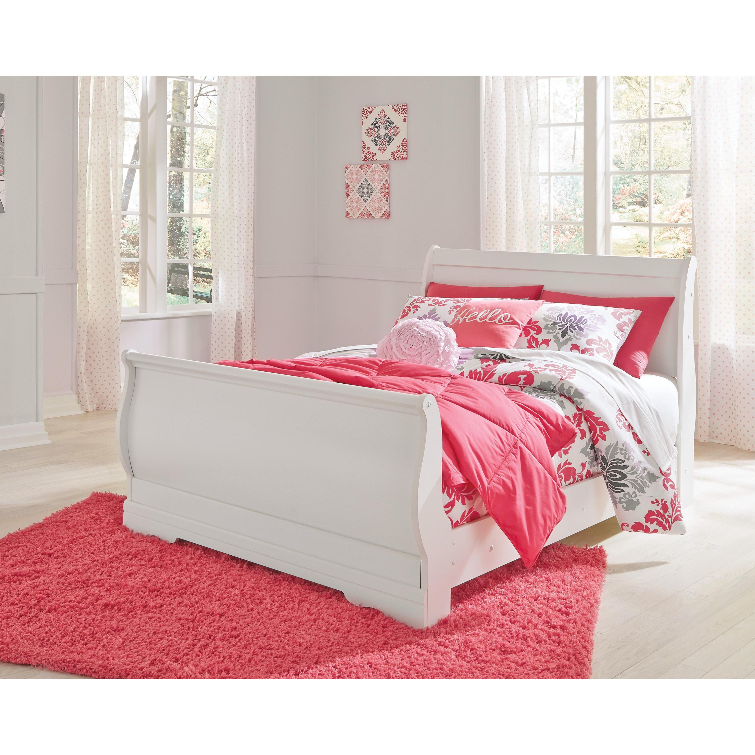 Signature Design by Ashley Anarasia B129B2 Full Sleigh Bed - Image 1