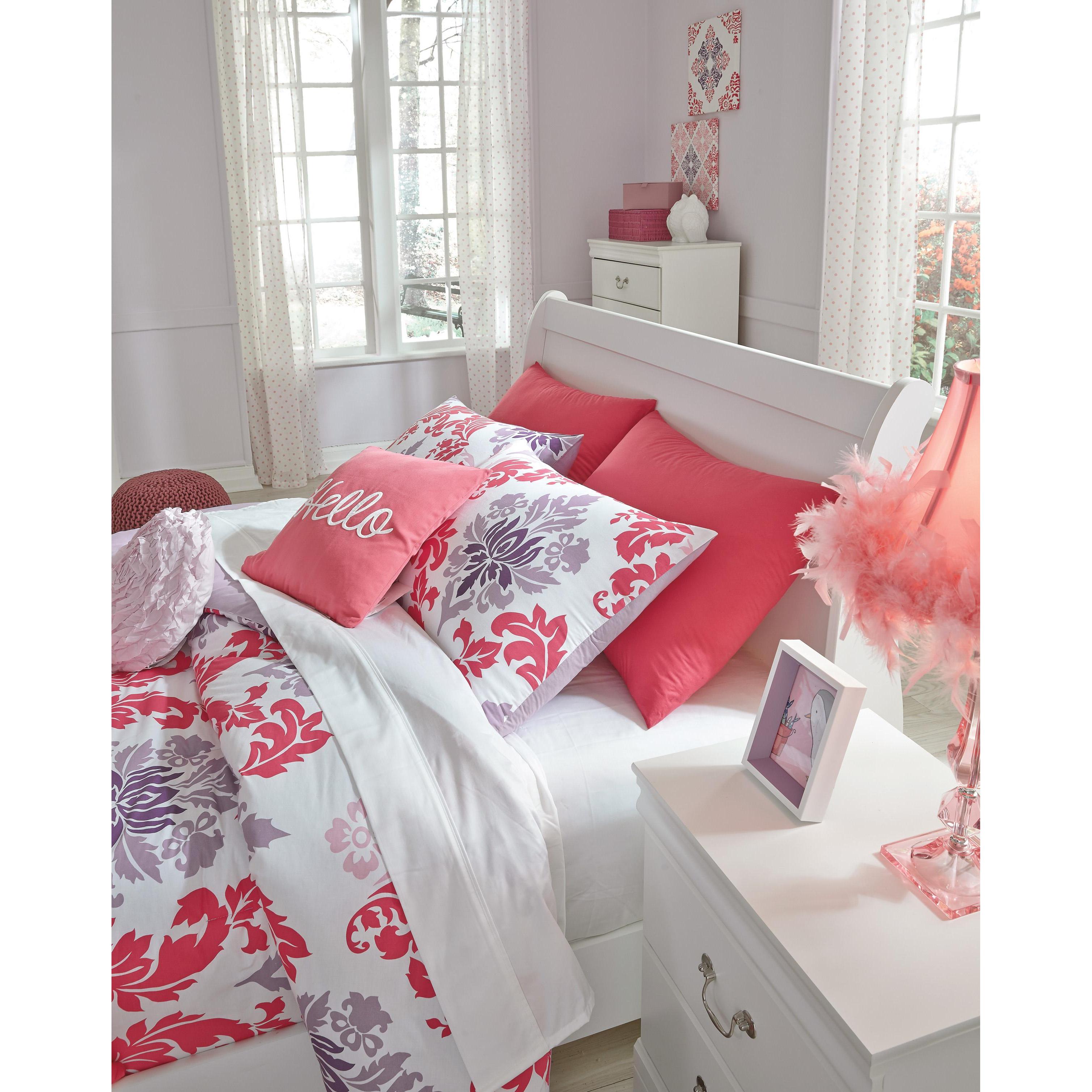 Signature Design by Ashley Anarasia B129B2 Full Sleigh Bed - Image 2