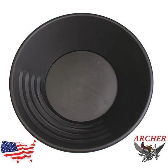 Archer 14 inch Gold Pan - Enhanced Black Design - Image 2