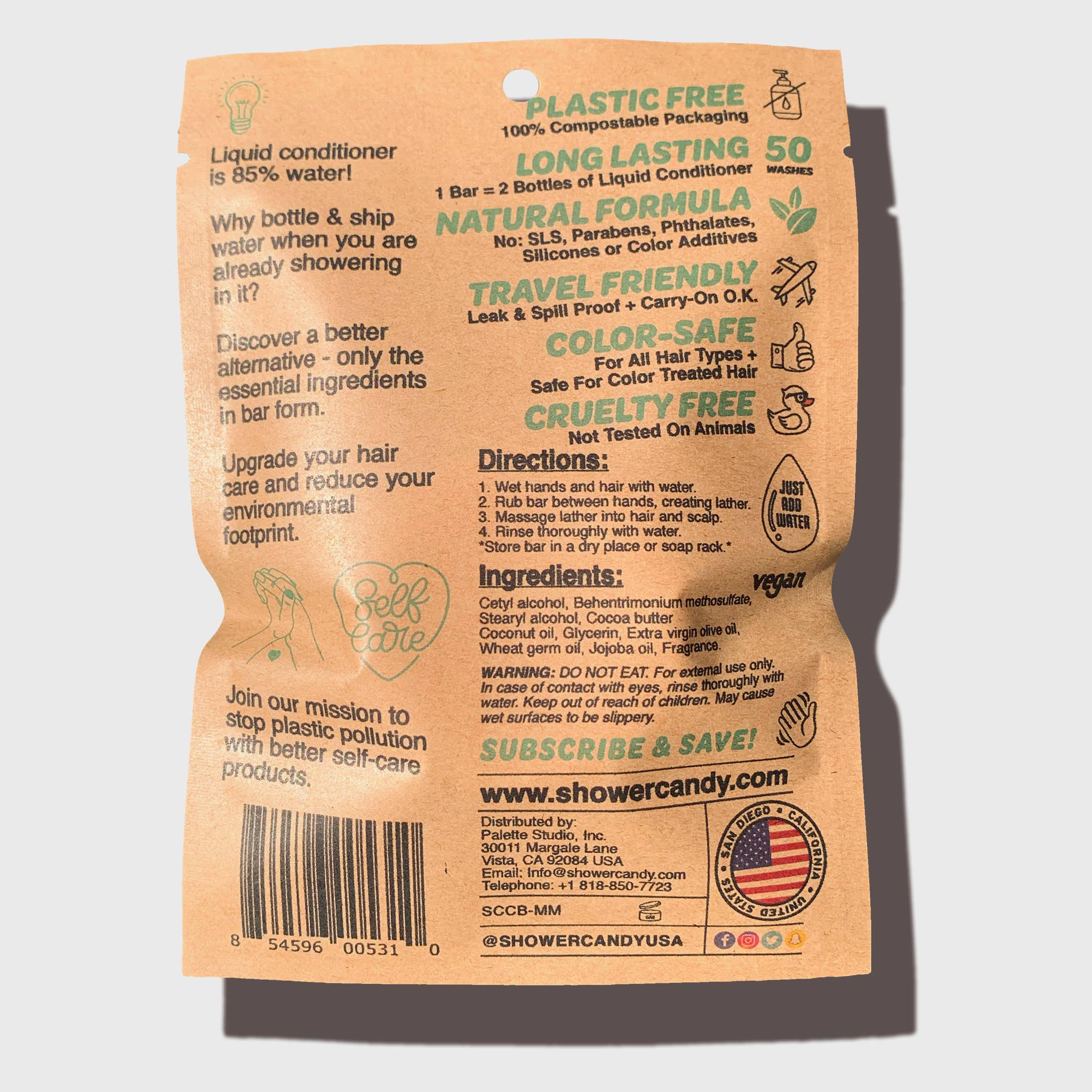 Moroccan Mint Conditioner Bar - Image 2