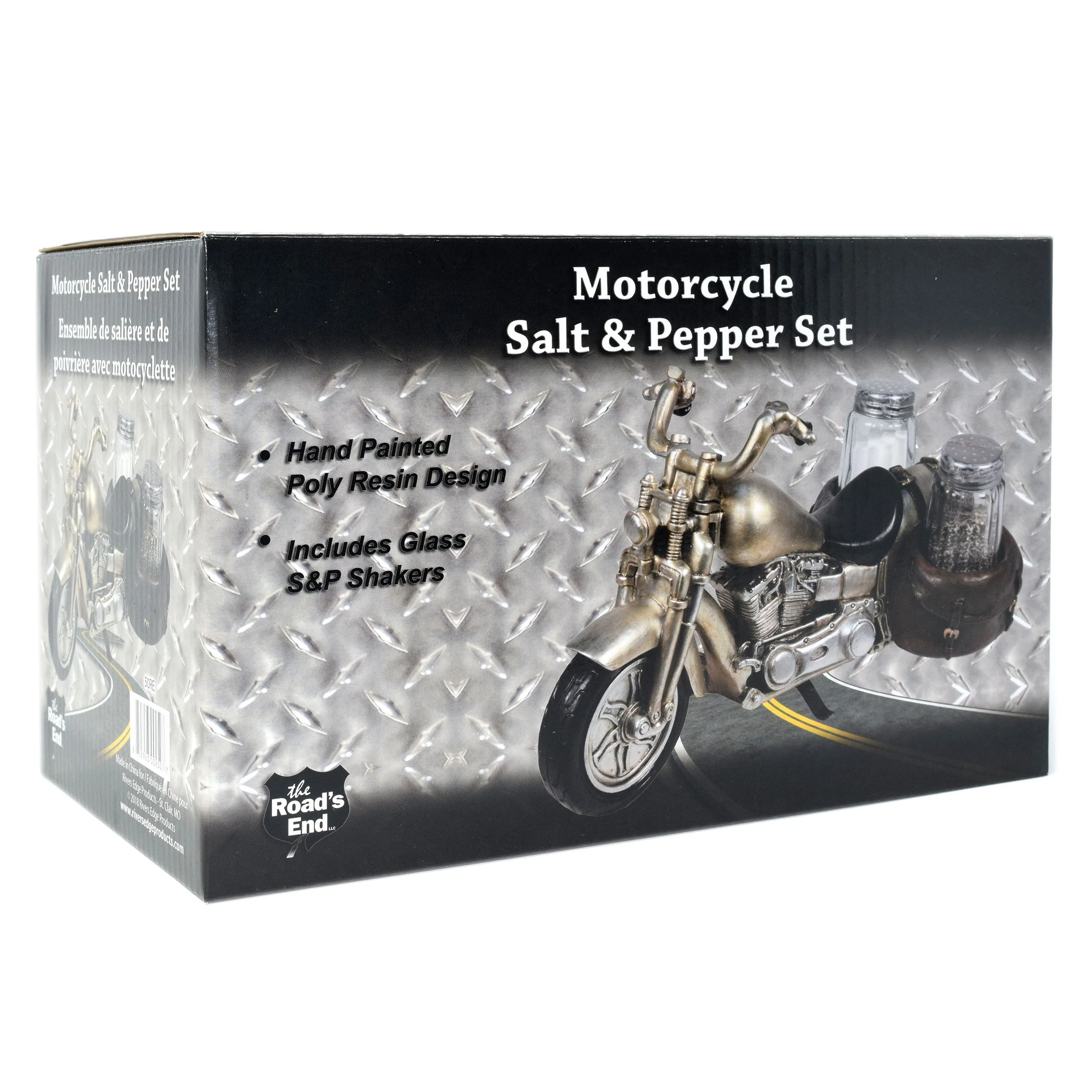 Salt and Pepper Shakers-Motorcycle - Image 2
