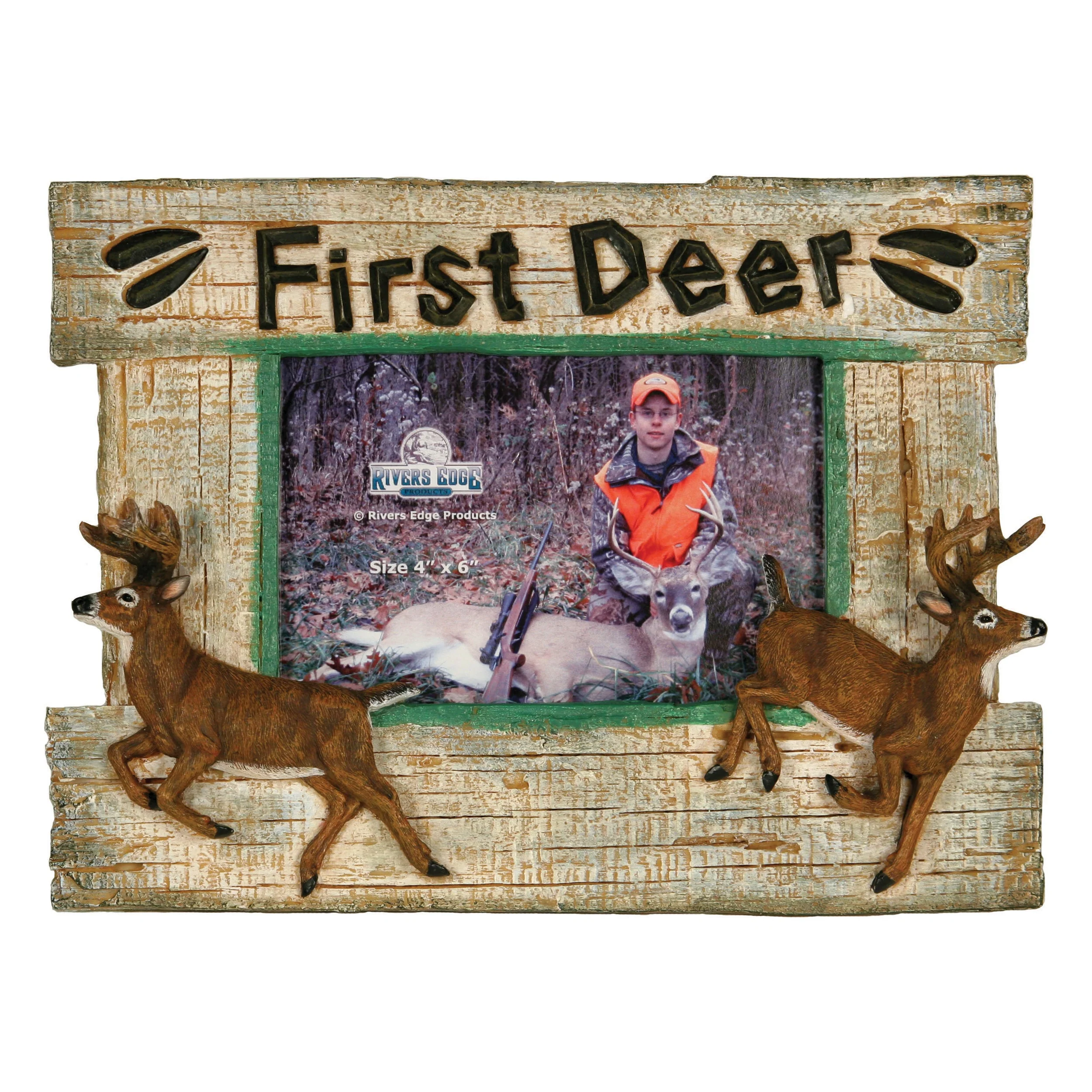 Picture Frame 4in x 6in-First Deer