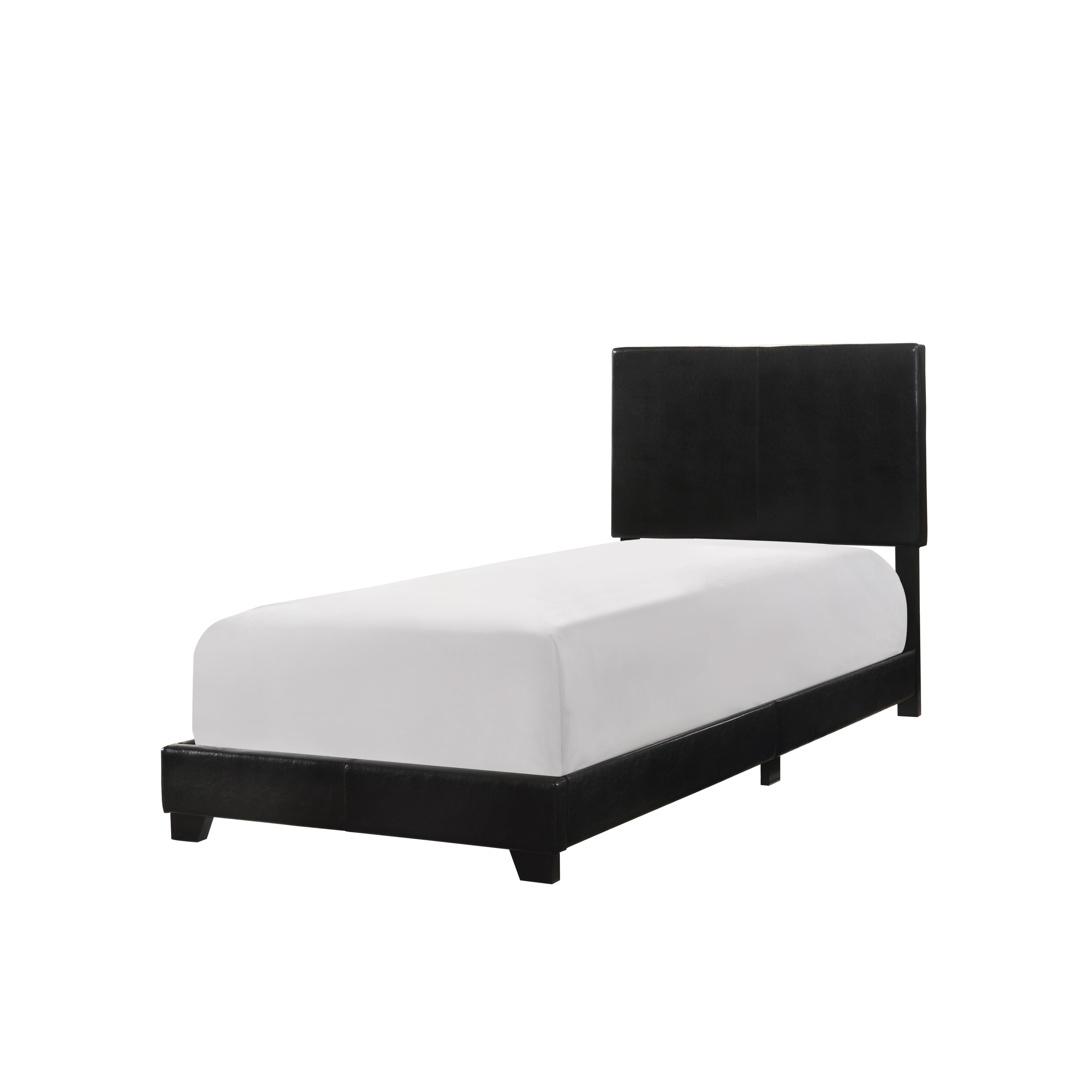 Crown Mark Erin Twin Upholstered Platform Bed 5271PU-T - Image 2