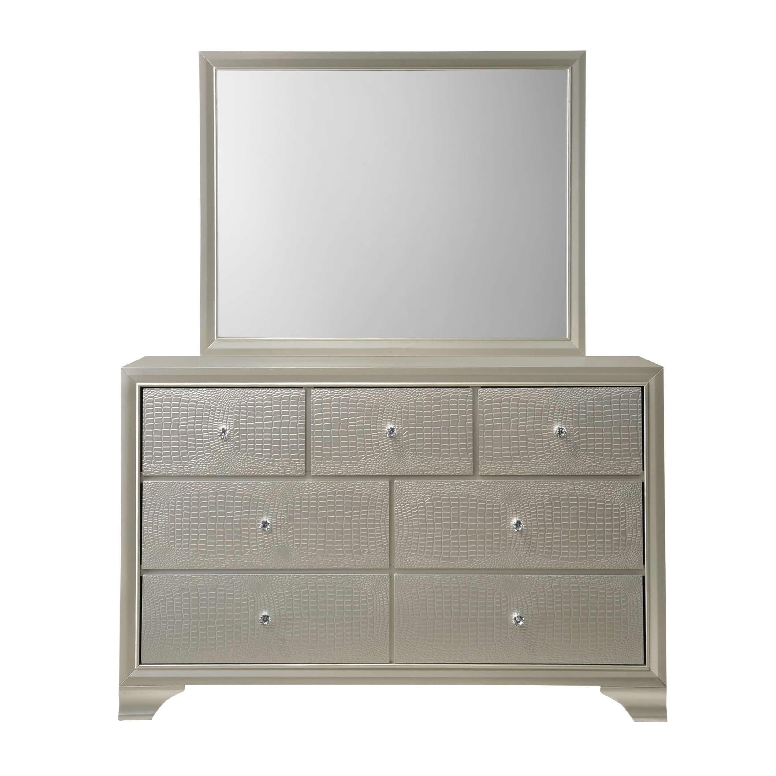 Crown Mark Lyssa Dresser Mirror B4300-11 - Image 2