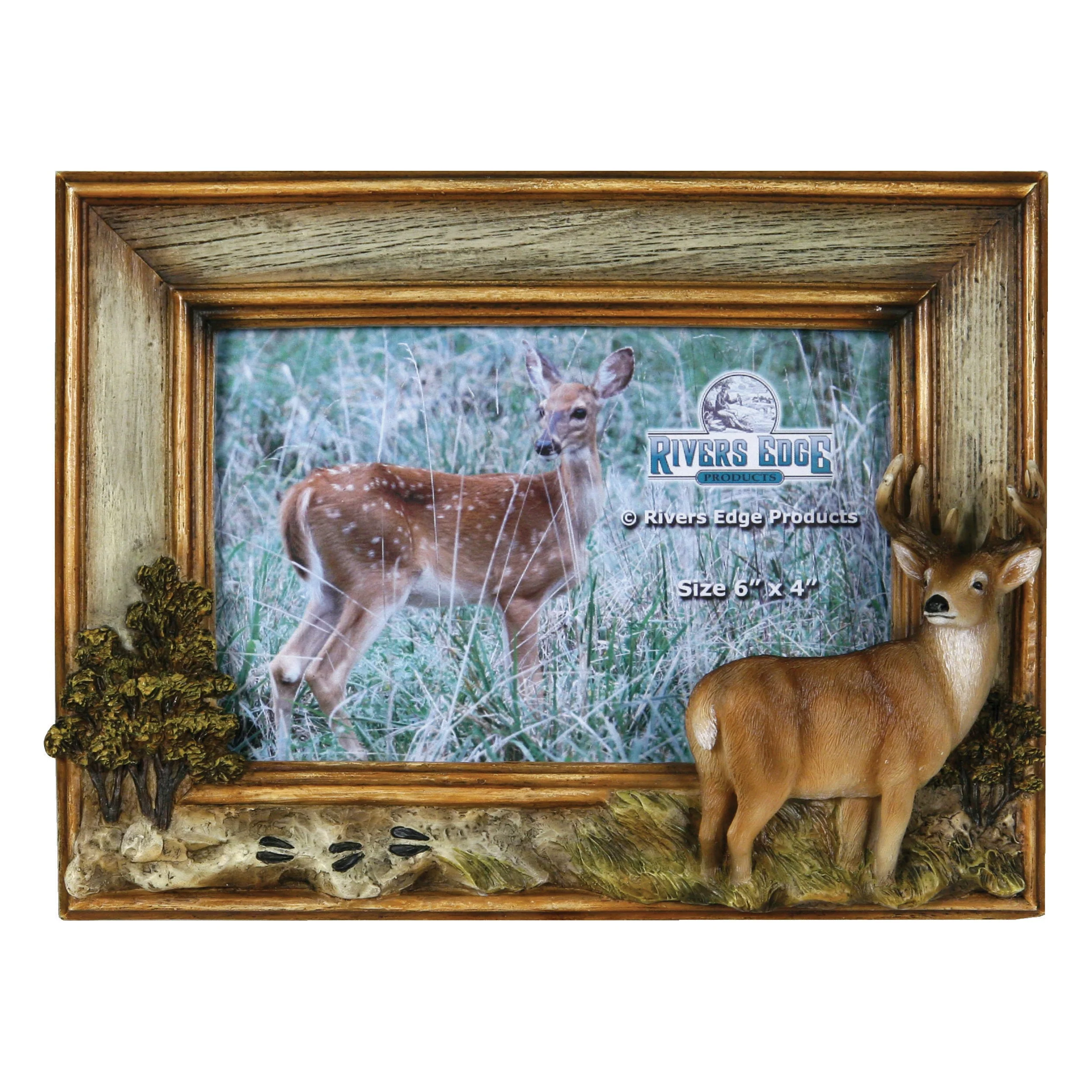 Picture Frame 4in x 6in-Deer