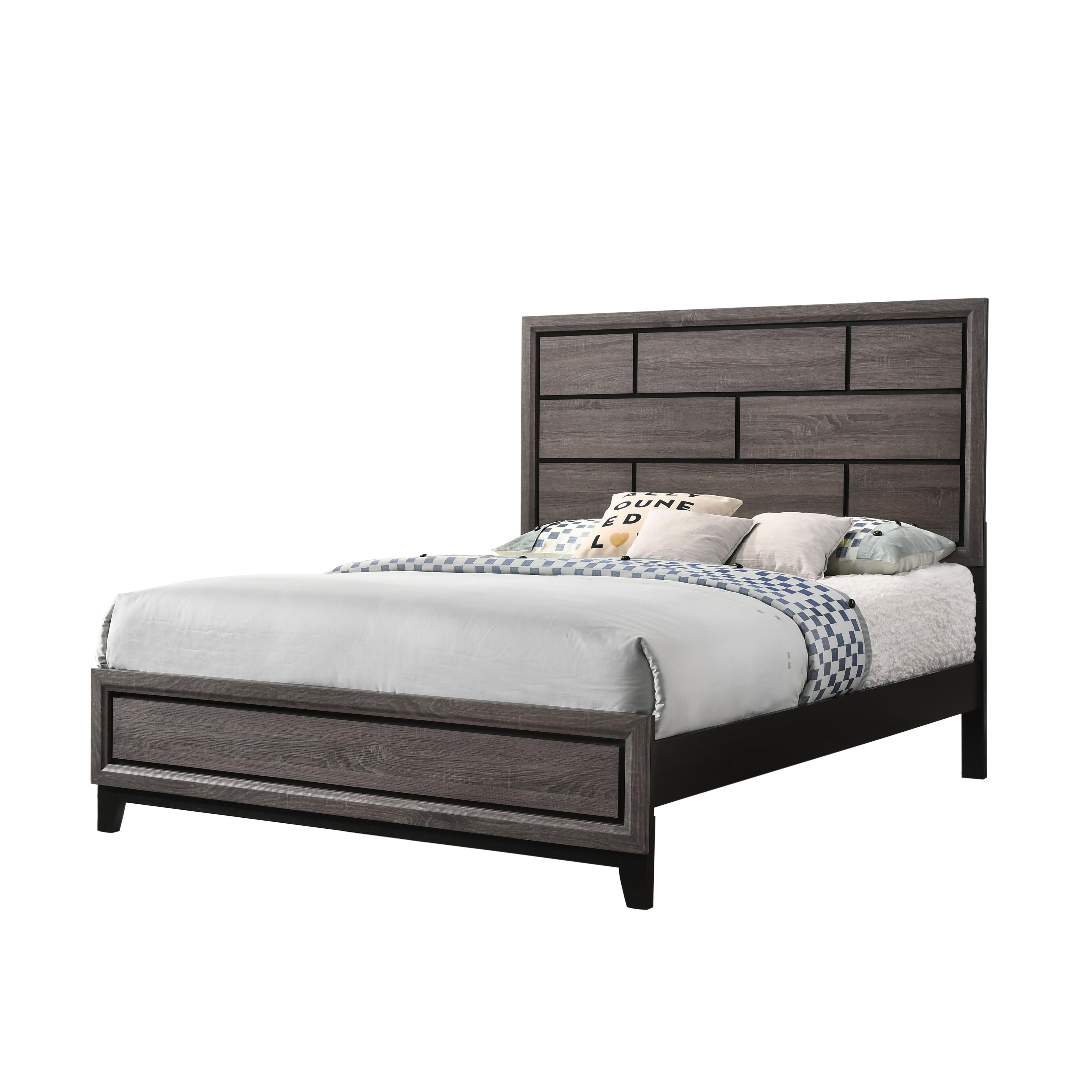 Crown Mark Akerson Queen Panel Bed B4620-Q-HBFB/B4620-KQ-RAIL - Image 2