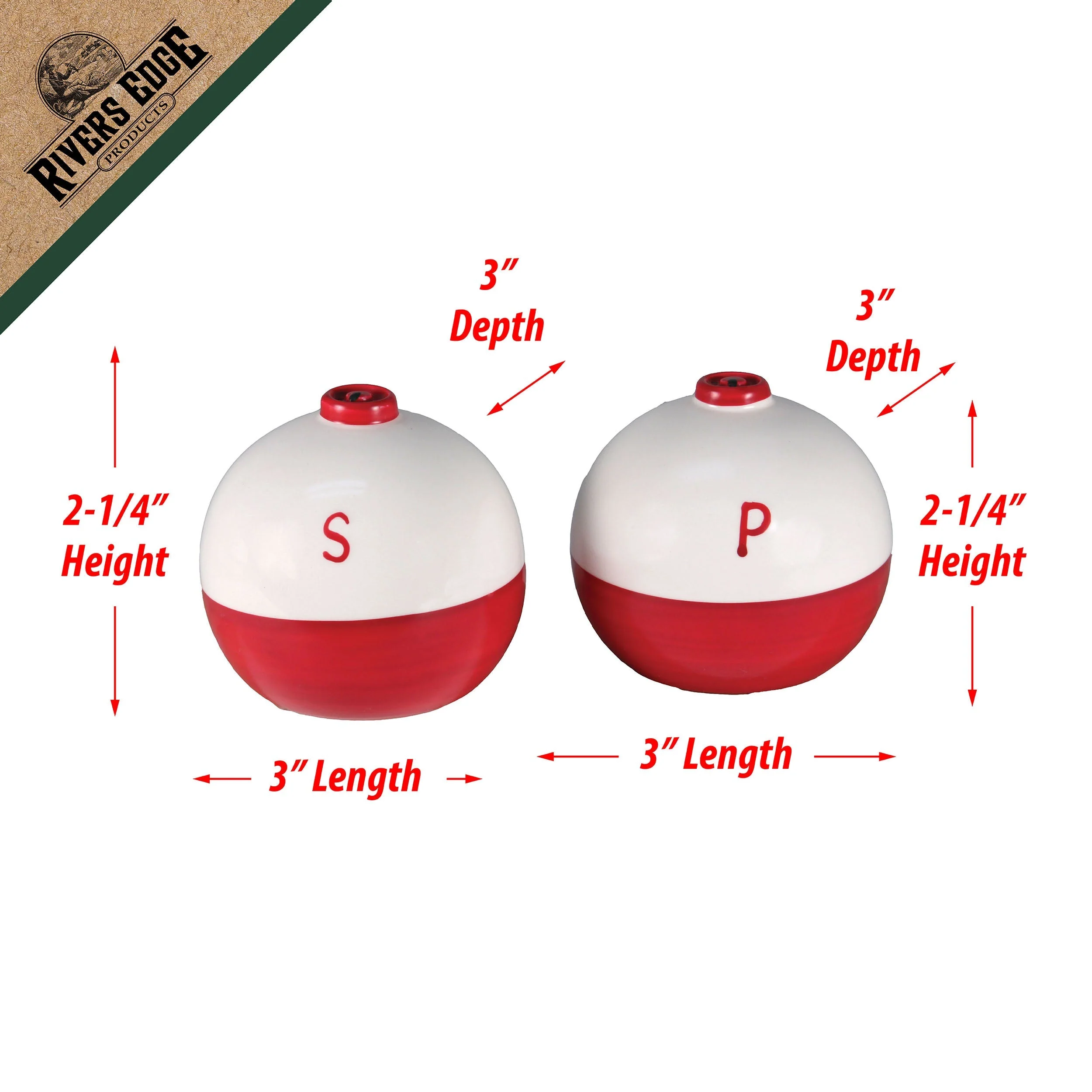 Salt and Pepper Shakers-Bobber - Image 2