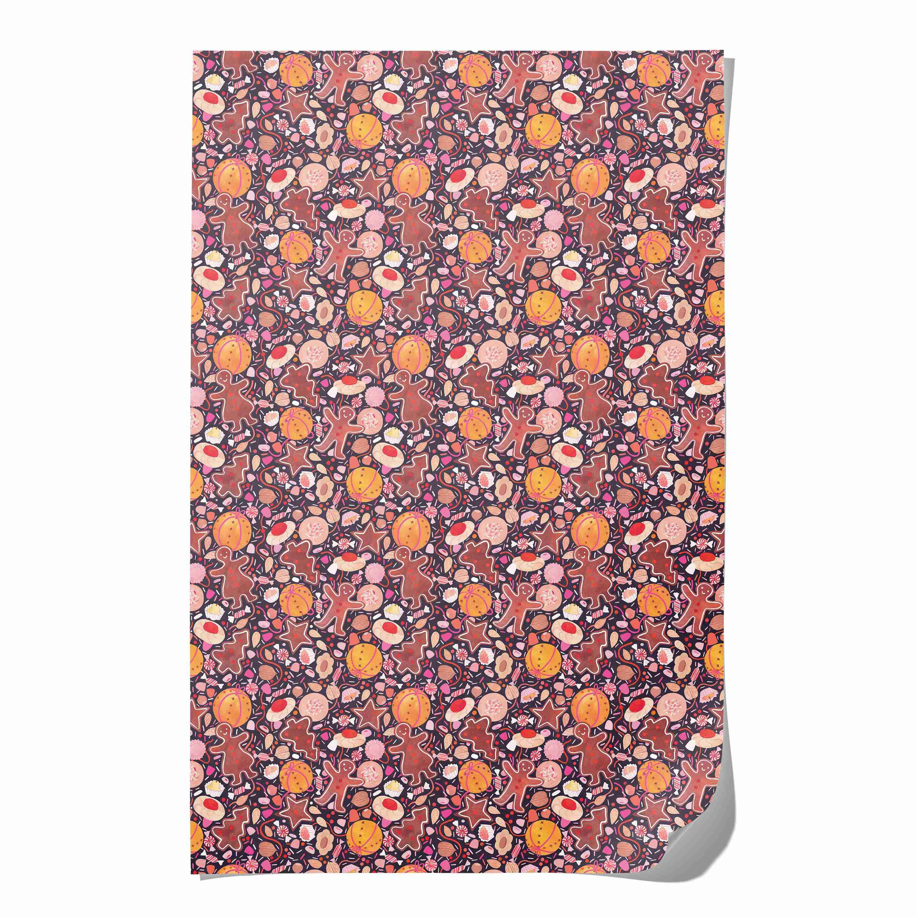Holiday Treats holiday wrapping paper - Image 3