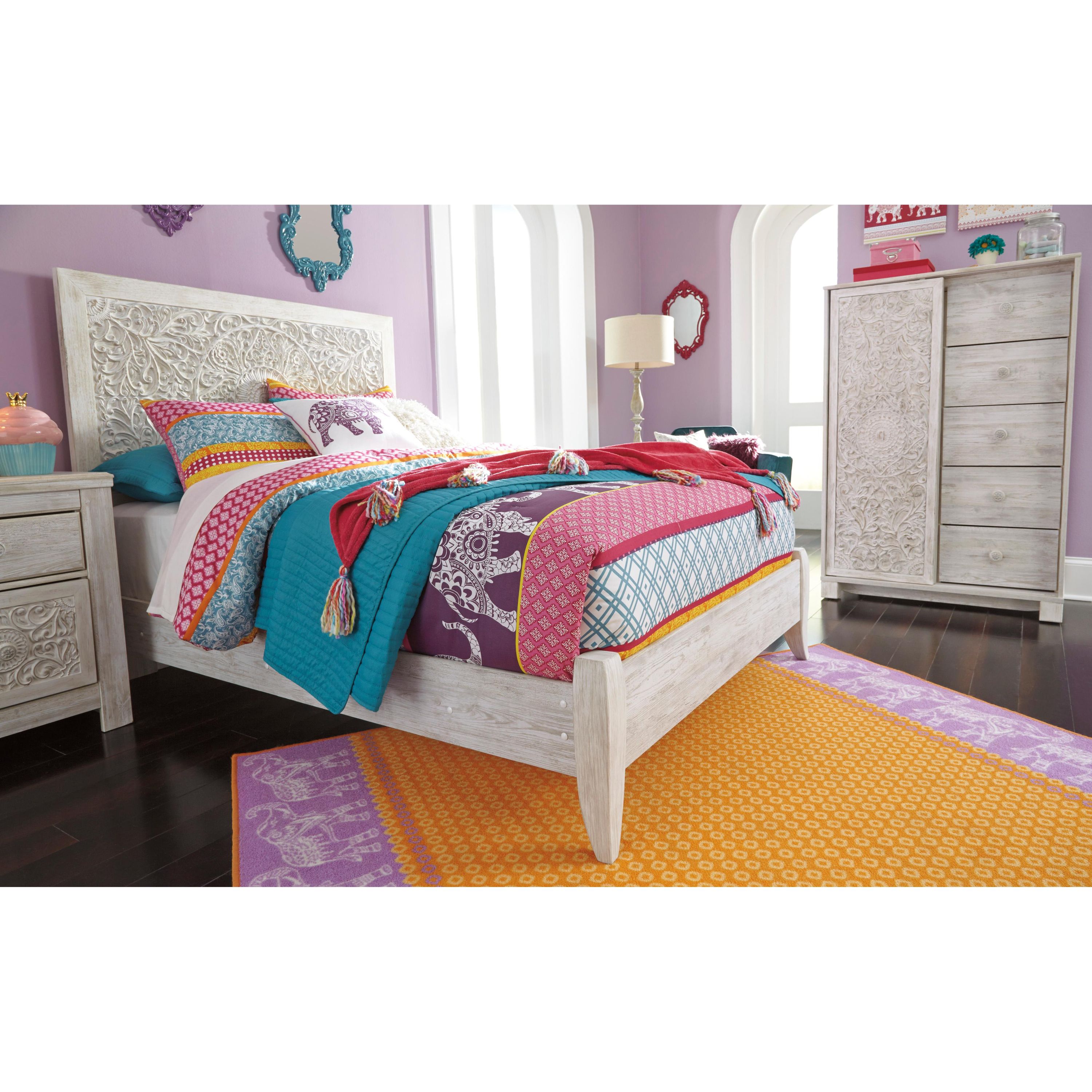 Signature Design by Ashley Paxberry B181B2 Full Panel Bed - Image 3
