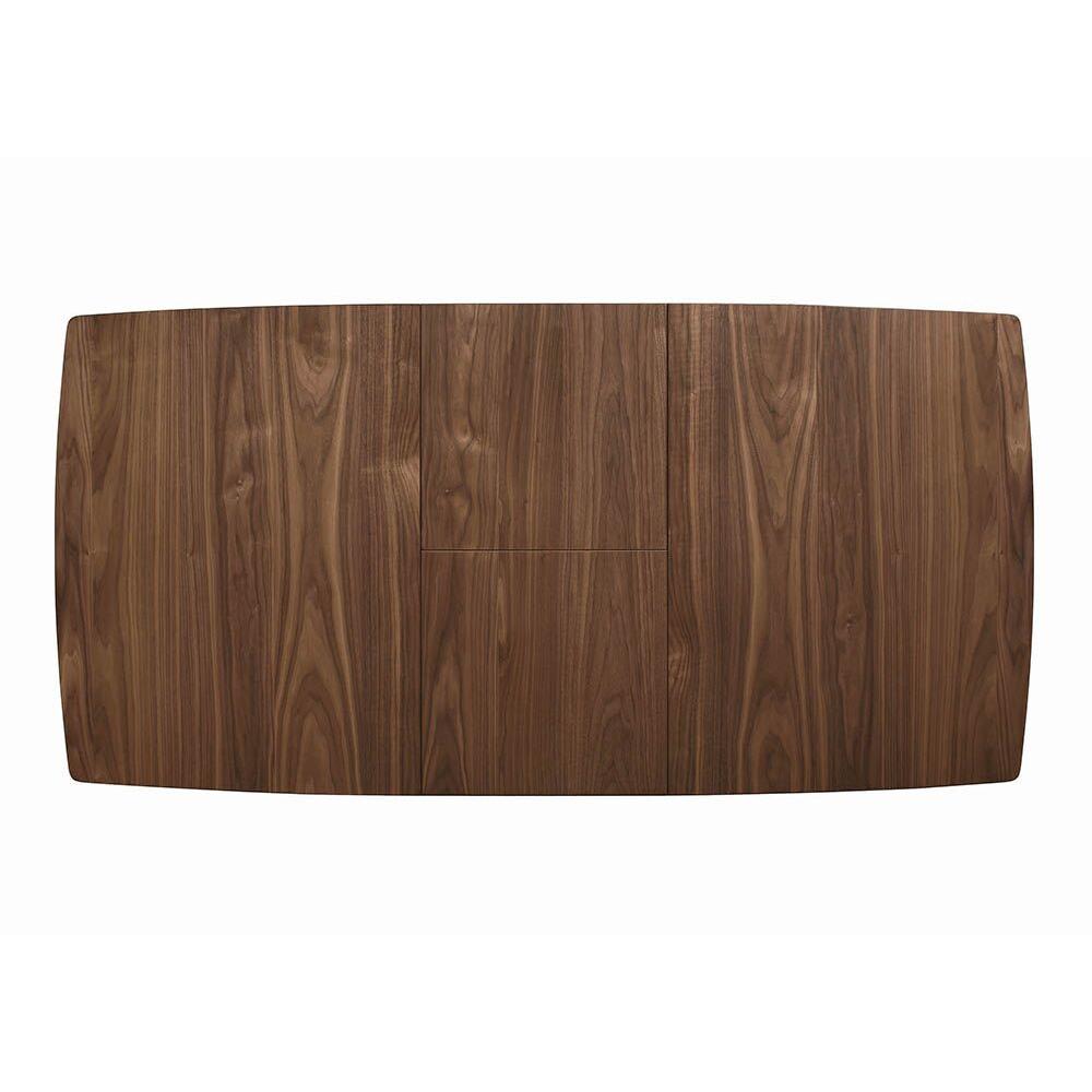 Coaster Furniture Alfredo 108080 63-inch Extension Leaf Dining Table - Natural Walnut - Image 2