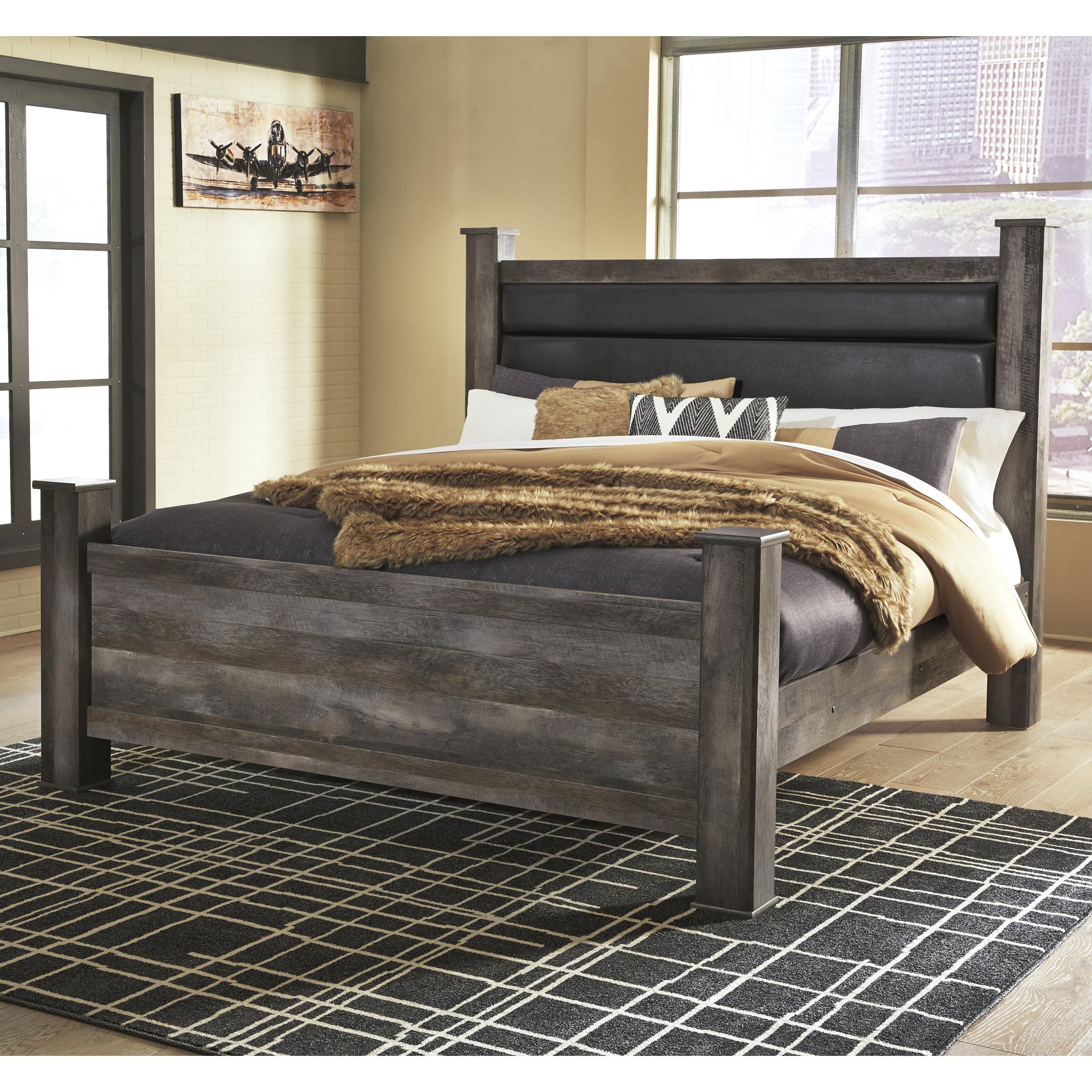 Signature Design by Ashley Wynnlow King Poster Bed B440-68/B440-66/B440-62/B440-99 - Image 2