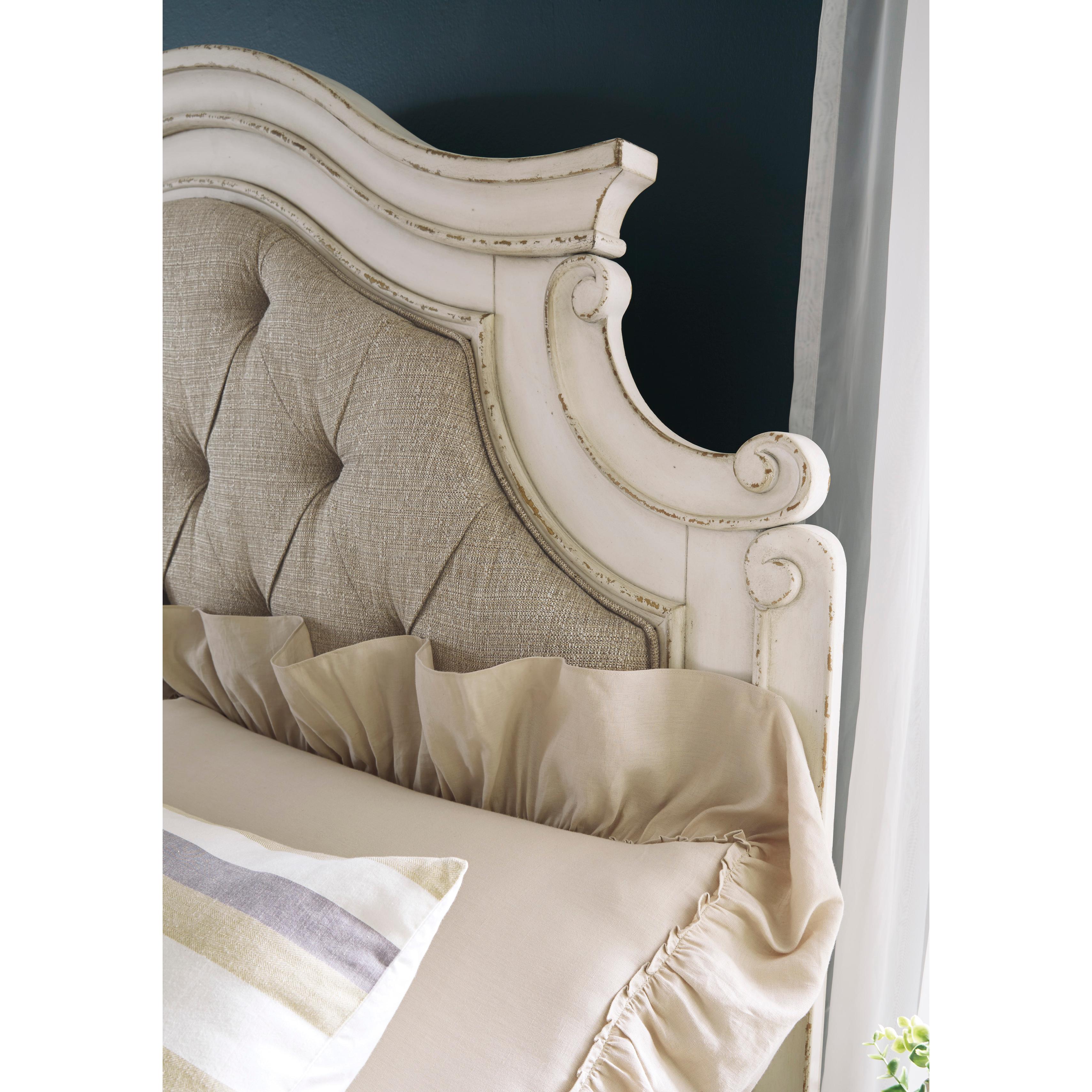 Signature Design by Ashley Realyn Queen Upholstered Panel Bed B743-57/B743-54/B743-96 - Image 3