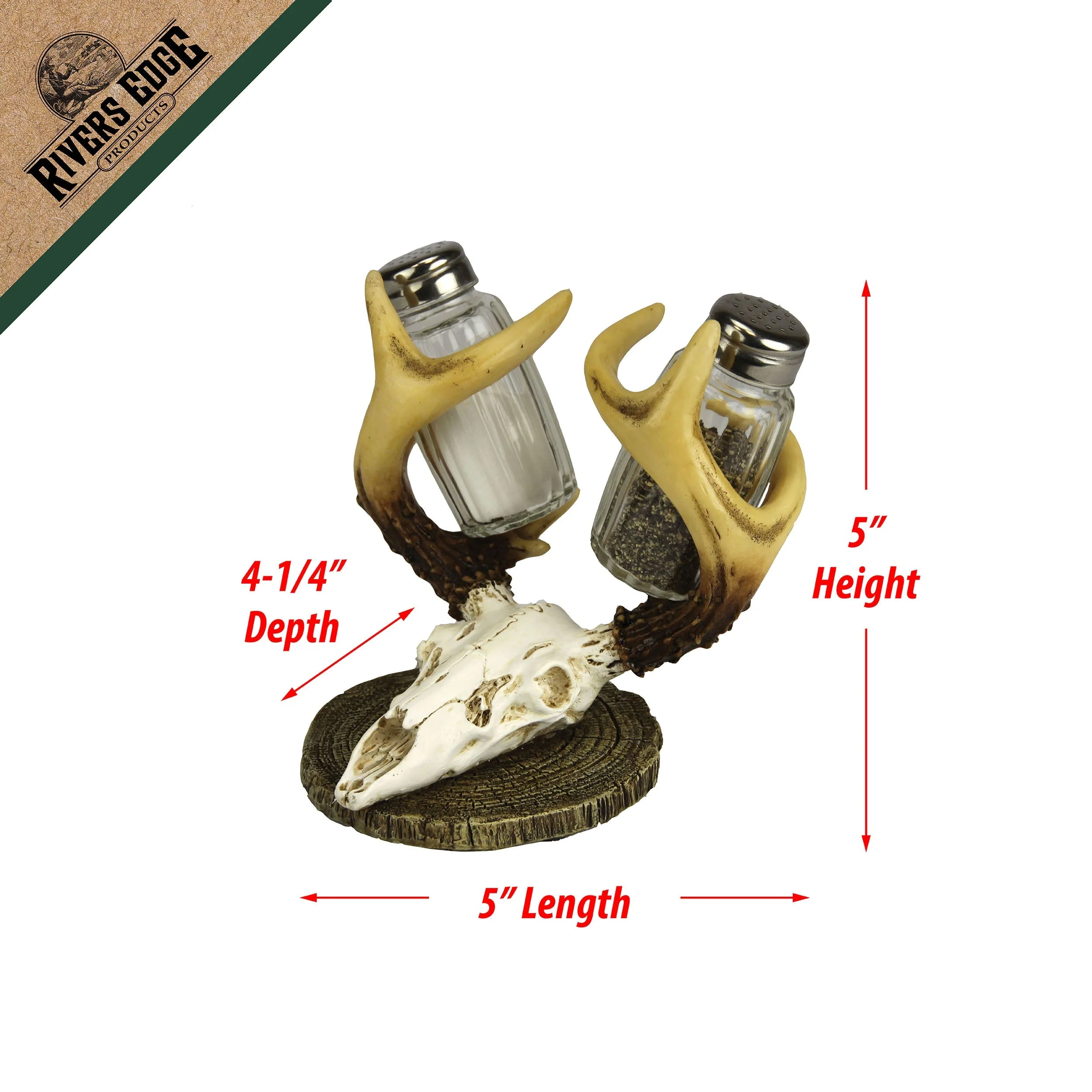 Salt and Pepper Shakers-Euro Deer - Image 2