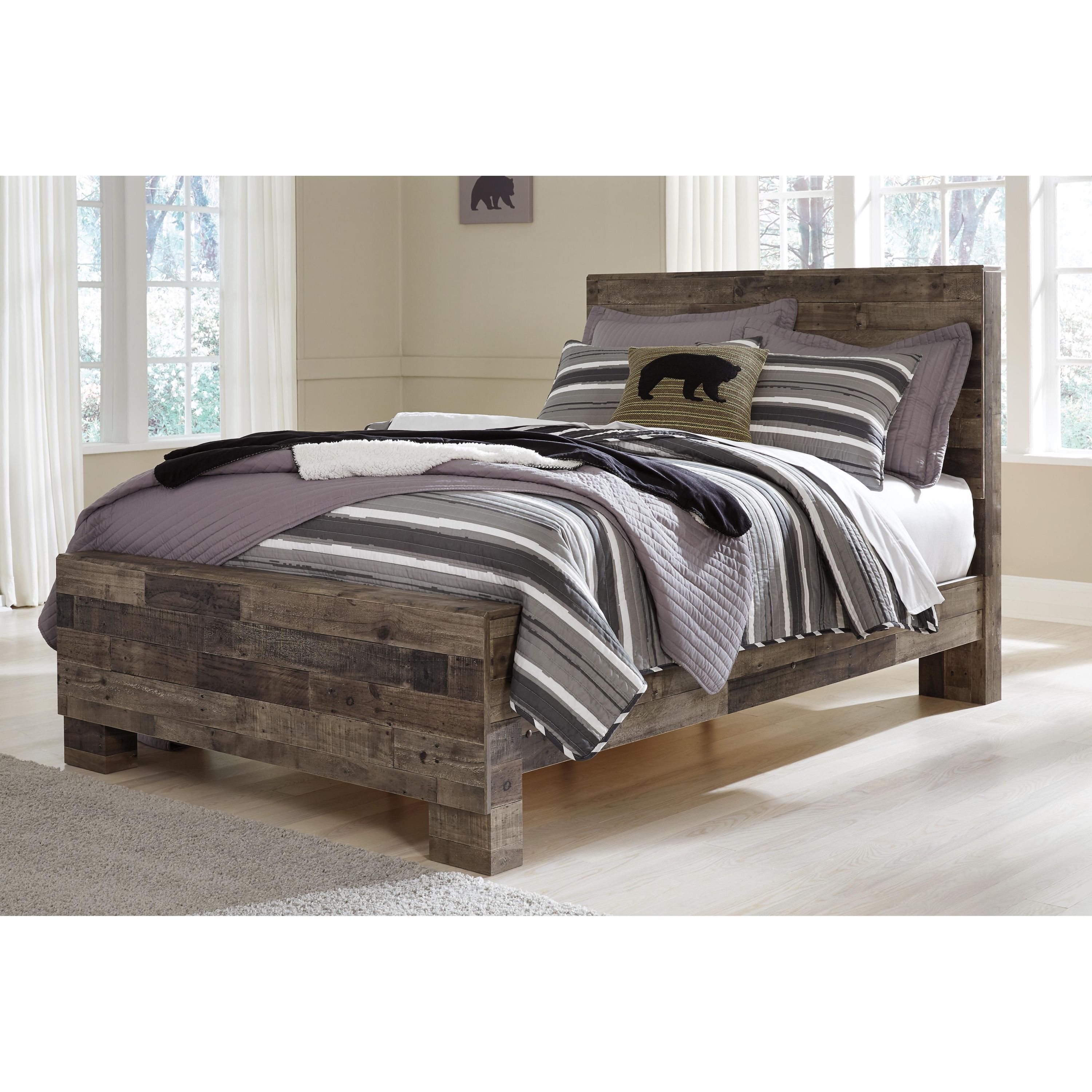 Benchcraft Derekson B200-84 Full Panel Footboard - Image 2
