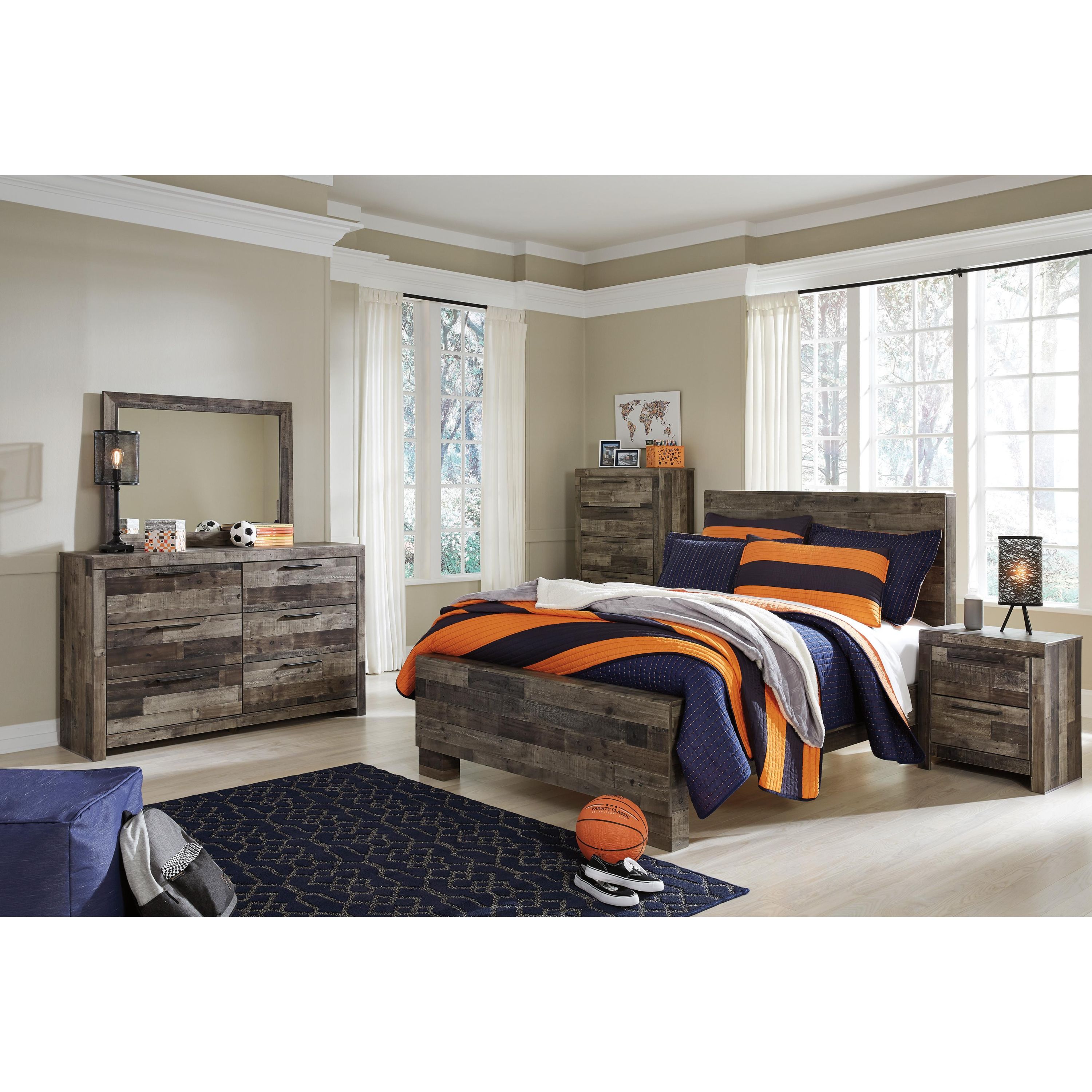 Benchcraft Derekson B200-86 Full Panel Rails - Image 3