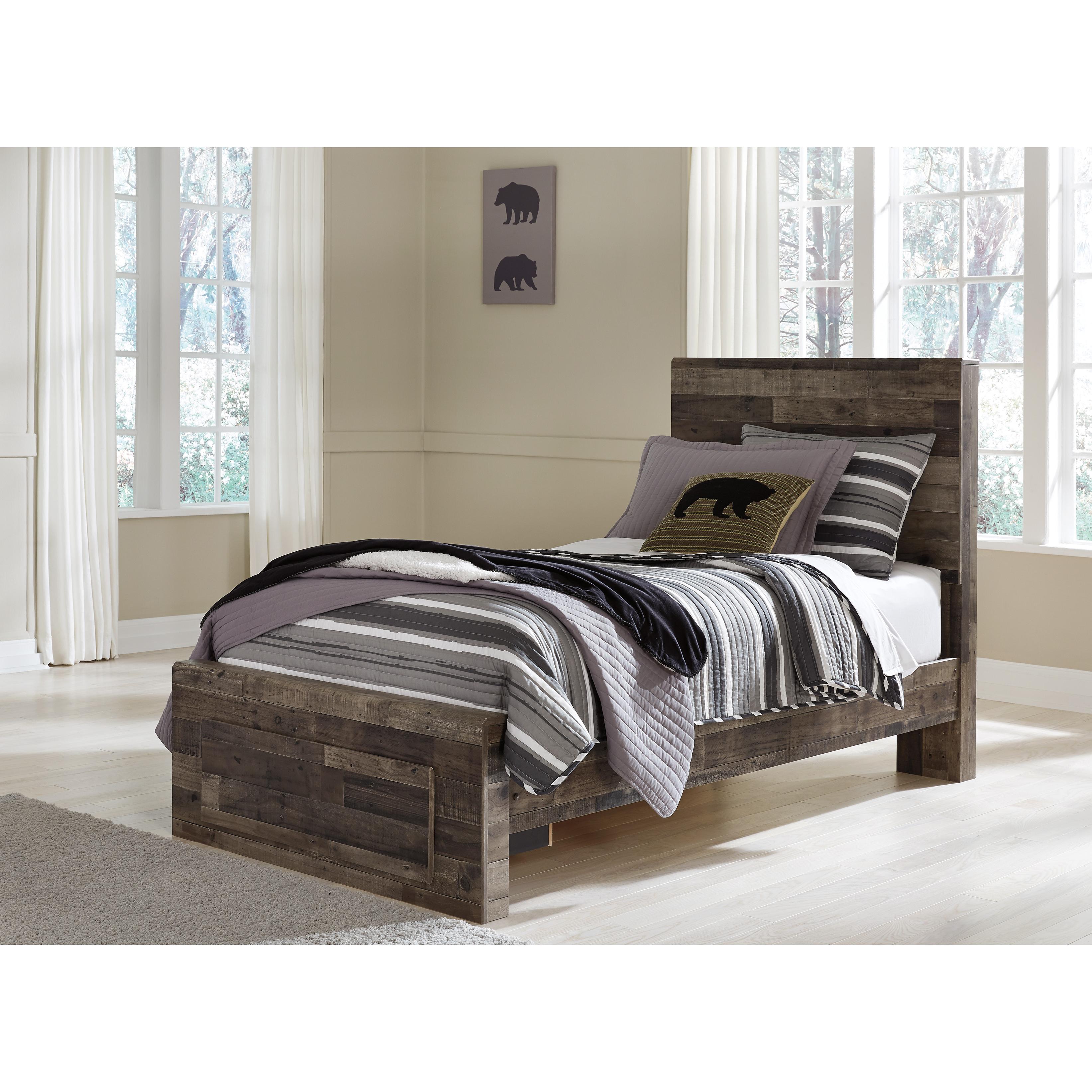 Benchcraft Derekson B200-89 Twin/Full Platform Rails - Image 2