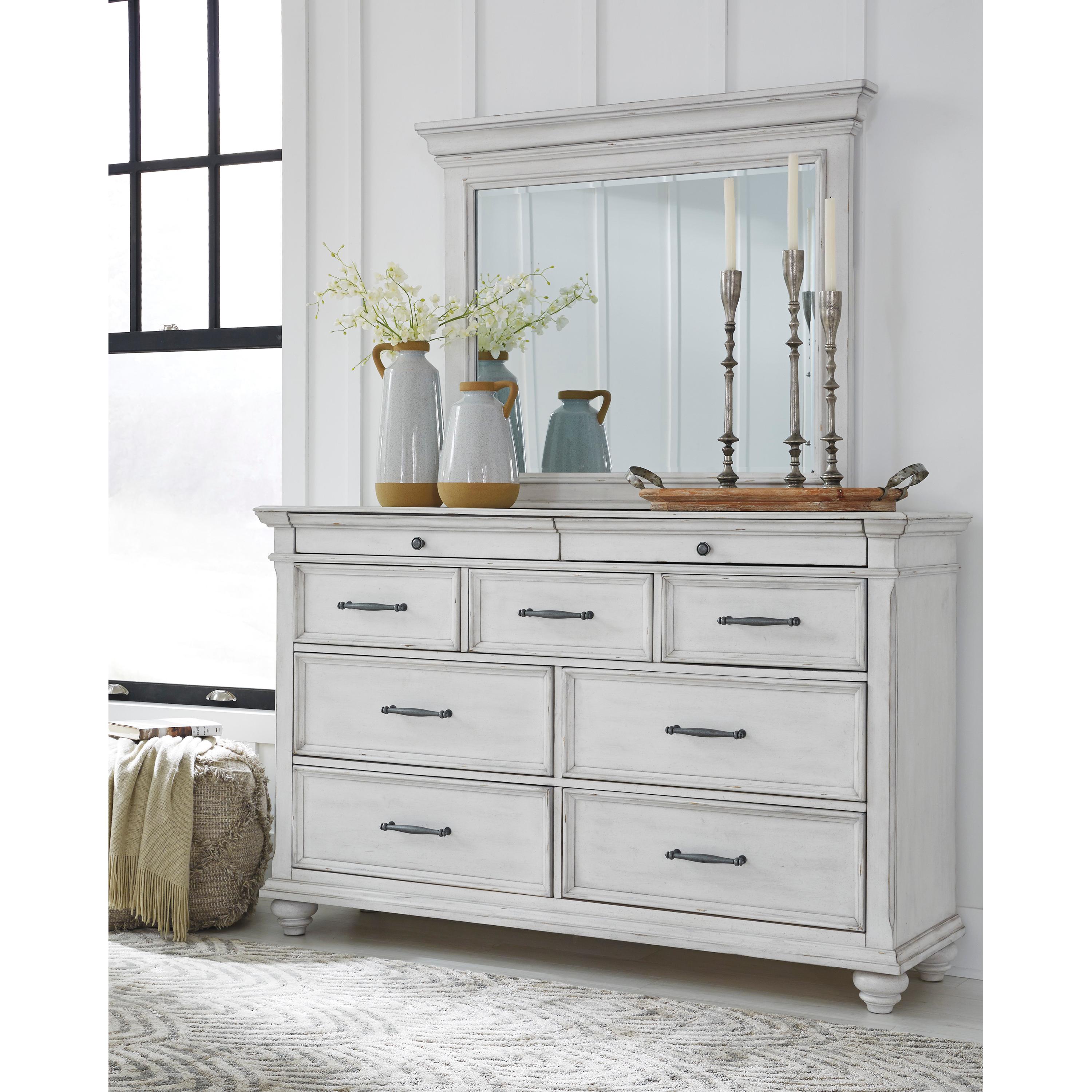 Benchcraft Kanwyn Dresser Mirror B777-36 - Image 3
