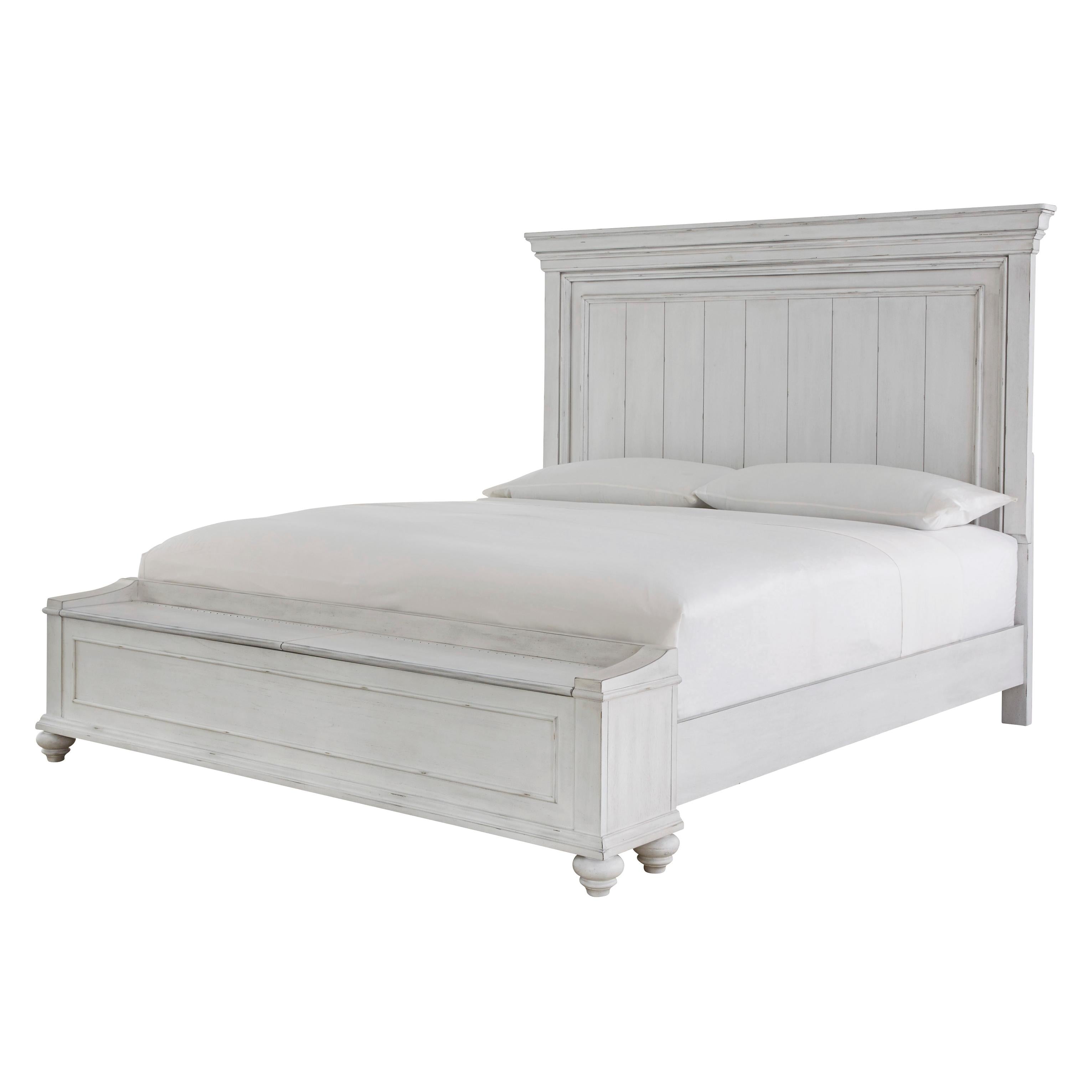 Benchcraft Kanwyn California King Panel Bed with Storage B777-58/B777-56S/B777-94 - Image 1
