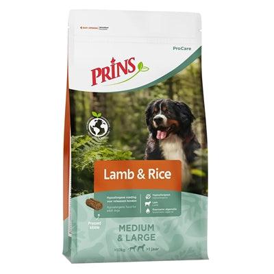 Prins Procare Lamb/Rice - Hypoallergenic food for all dogs - 3kg to 20kg bag - Image 1