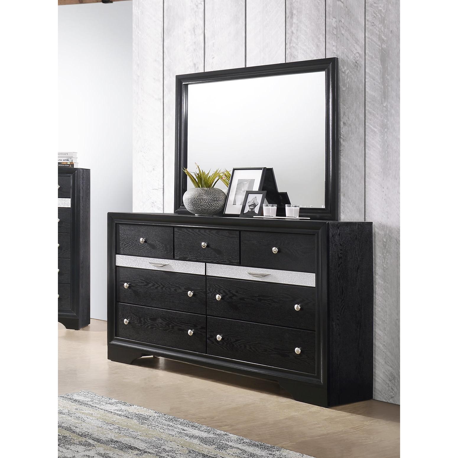 Crown Mark Regata Dresser Mirror B4670-11 - Image 2