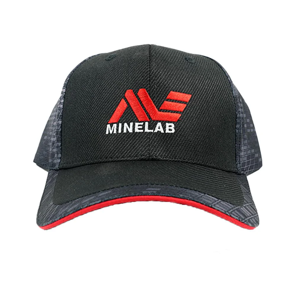 Minelab Camo Baseball Hat – Embroidered Logo Metal Detecting Cap