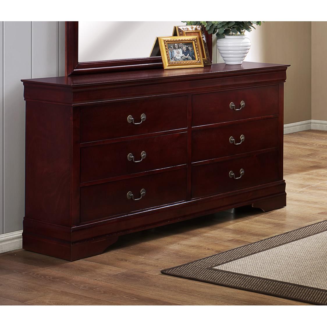 Crown Mark Louis Philip 6-Drawer Dresser B3850-1 - Image 1