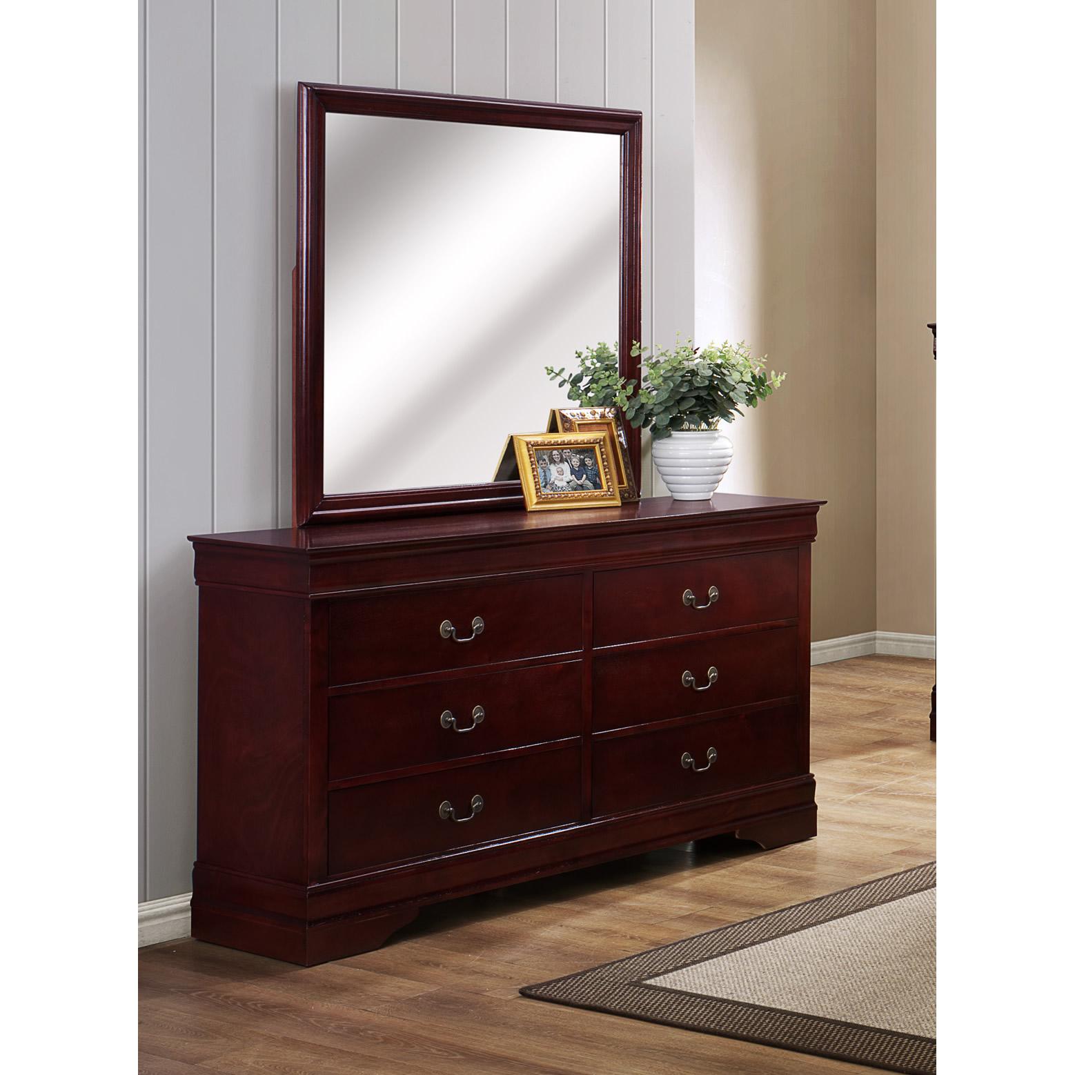 Crown Mark Louis Philip Dresser Mirror B3850-11 - Image 2