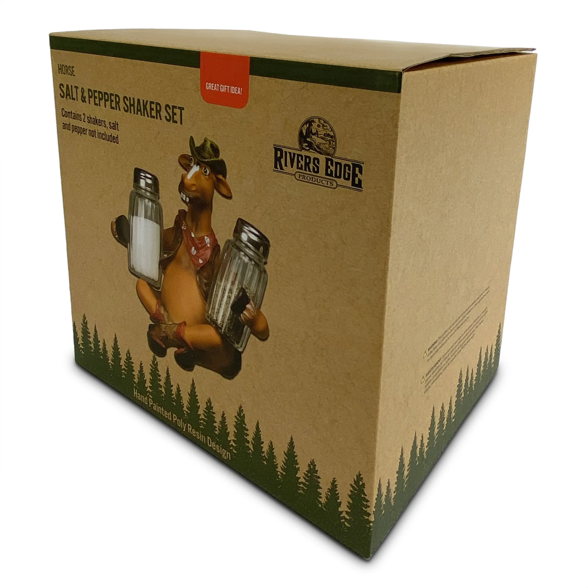 Salt and Pepper Shakers-Horse Holding - Image 3