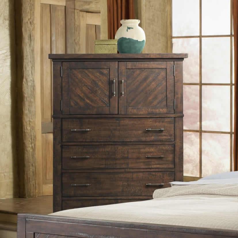 Elements International Jax 4-Drawer Chest JX600CH - Image 2