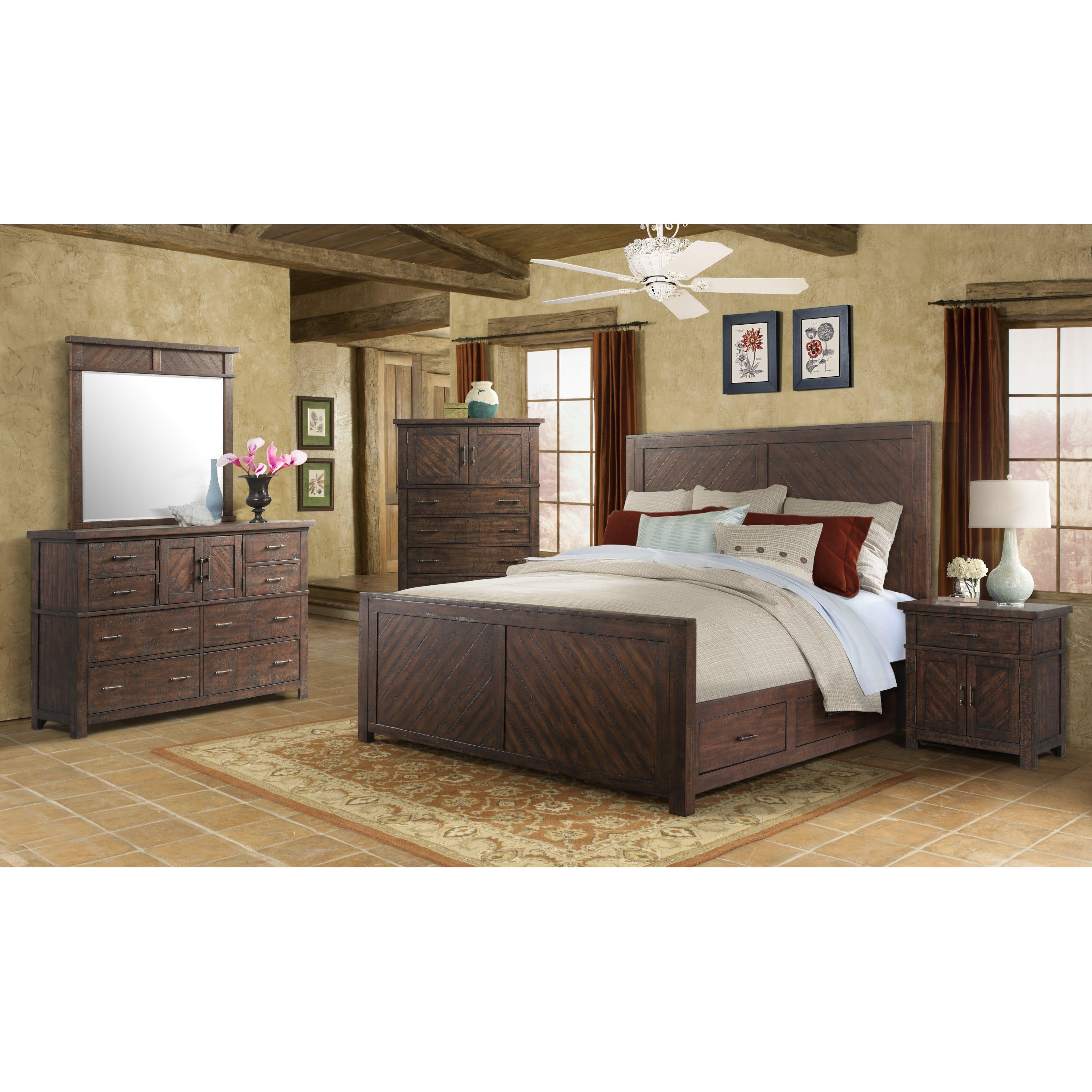 Elements International Jax 4-Drawer Chest JX600CH - Image 3