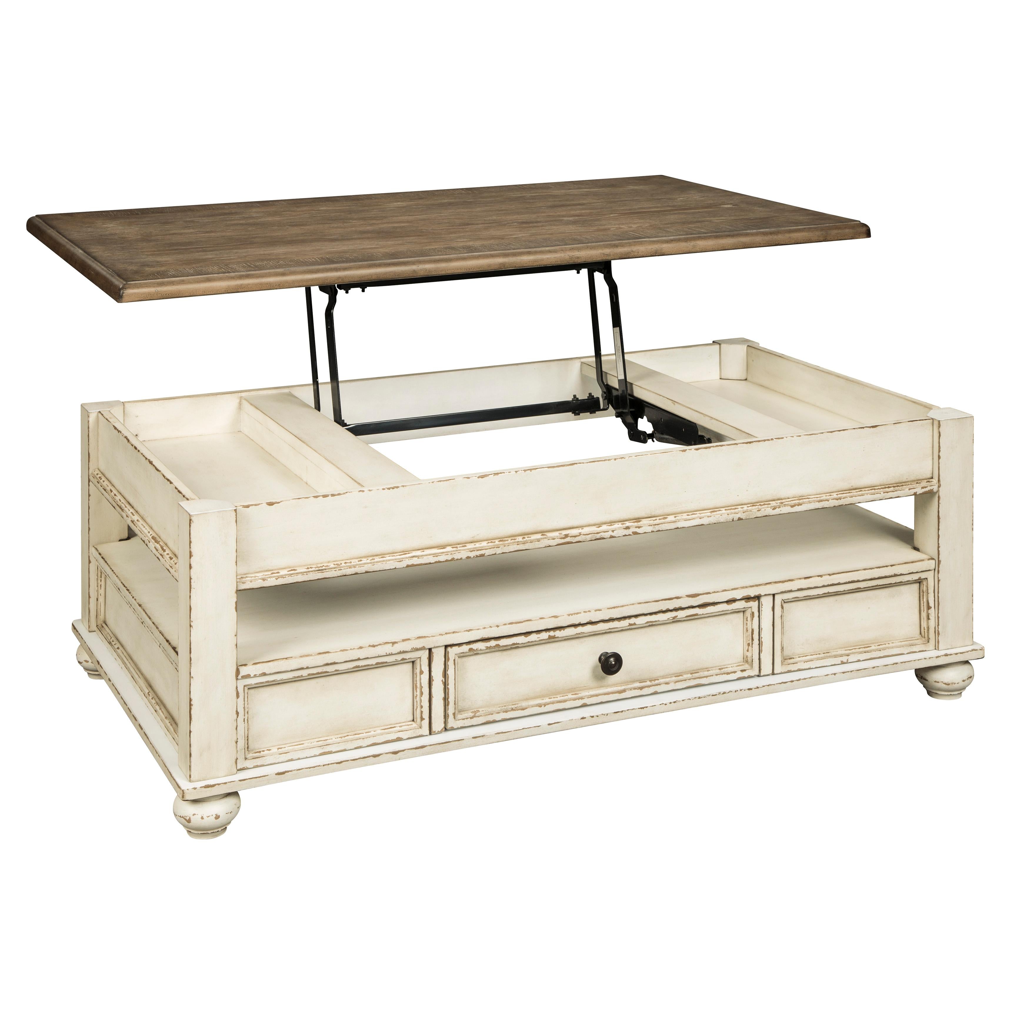 Signature Design by Ashley Realyn Lift Top Cocktail Table T523-9 - Image 3