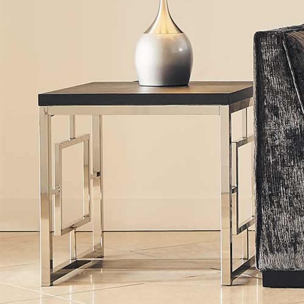 Elements International Ezra End Table CEZ100ET - Image 1